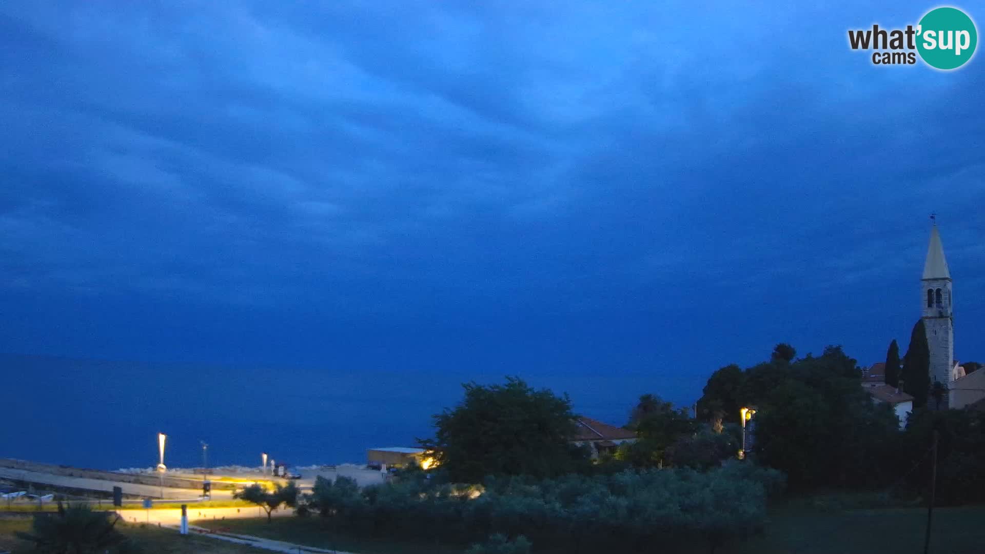 Umag Webcam uživo Lovrečica / San Lorenzo – Istra – Hrvatska