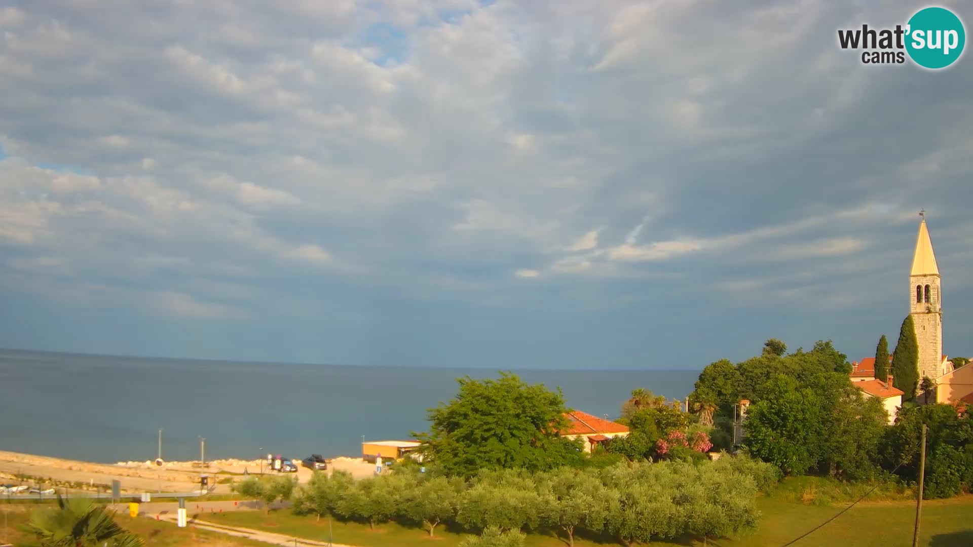 Umag Live webcam Lovrečica / San Lorenzo – Istria – Croatia
