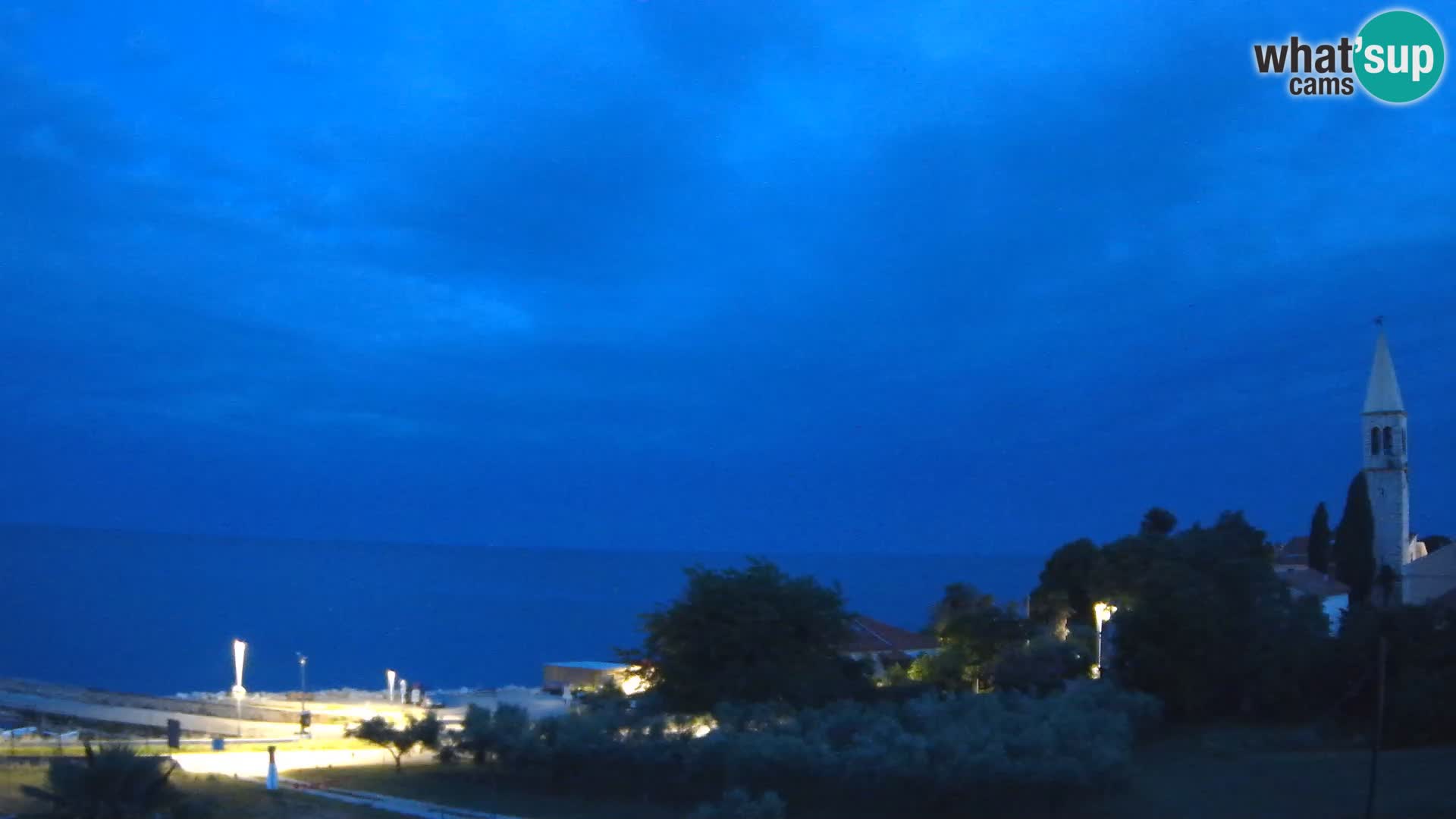 Umag Webcam en direct Lovrečica / San Lorenzo – Istrie – Croatie