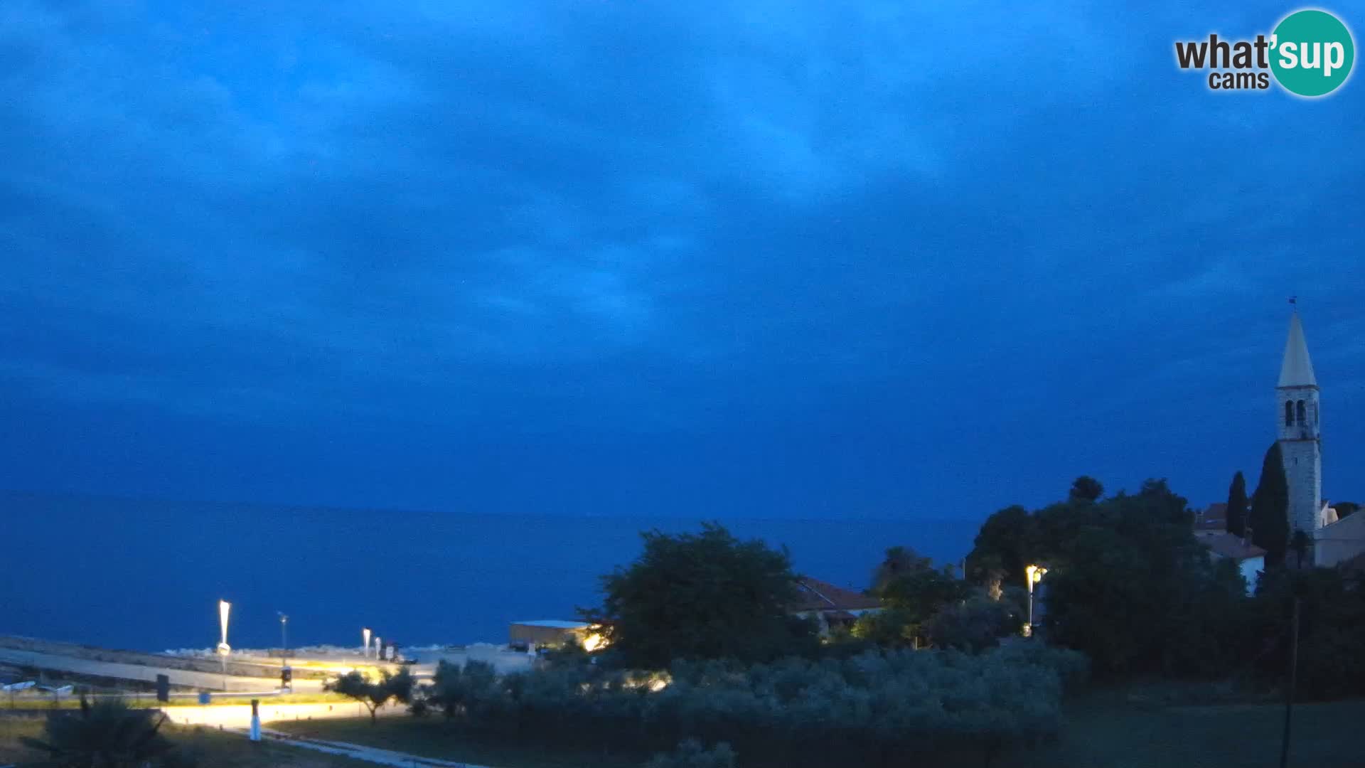 Umag Webcam uživo Lovrečica / San Lorenzo – Istra – Hrvatska