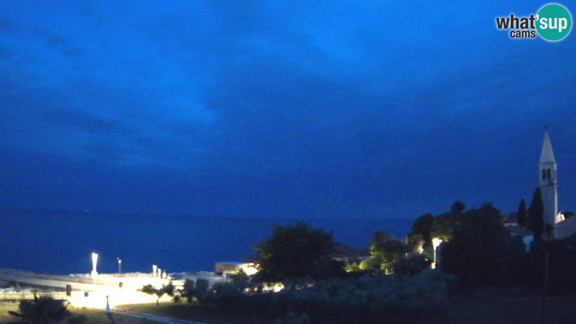 Umag spletna kamera Lovrečica – Istra – Hrvaška