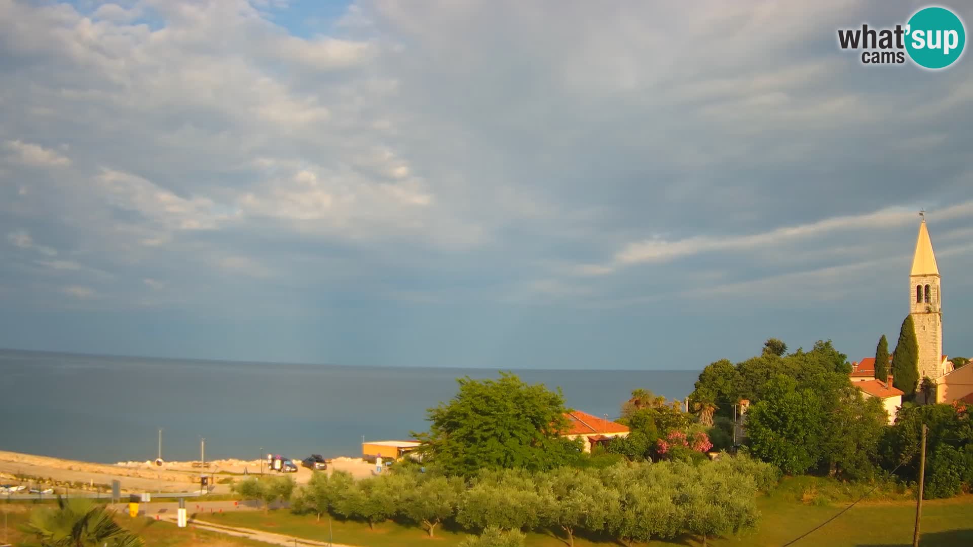 Umag Live Webcam Lovrečica / San Lorenzo – Istrien – Kroatien
