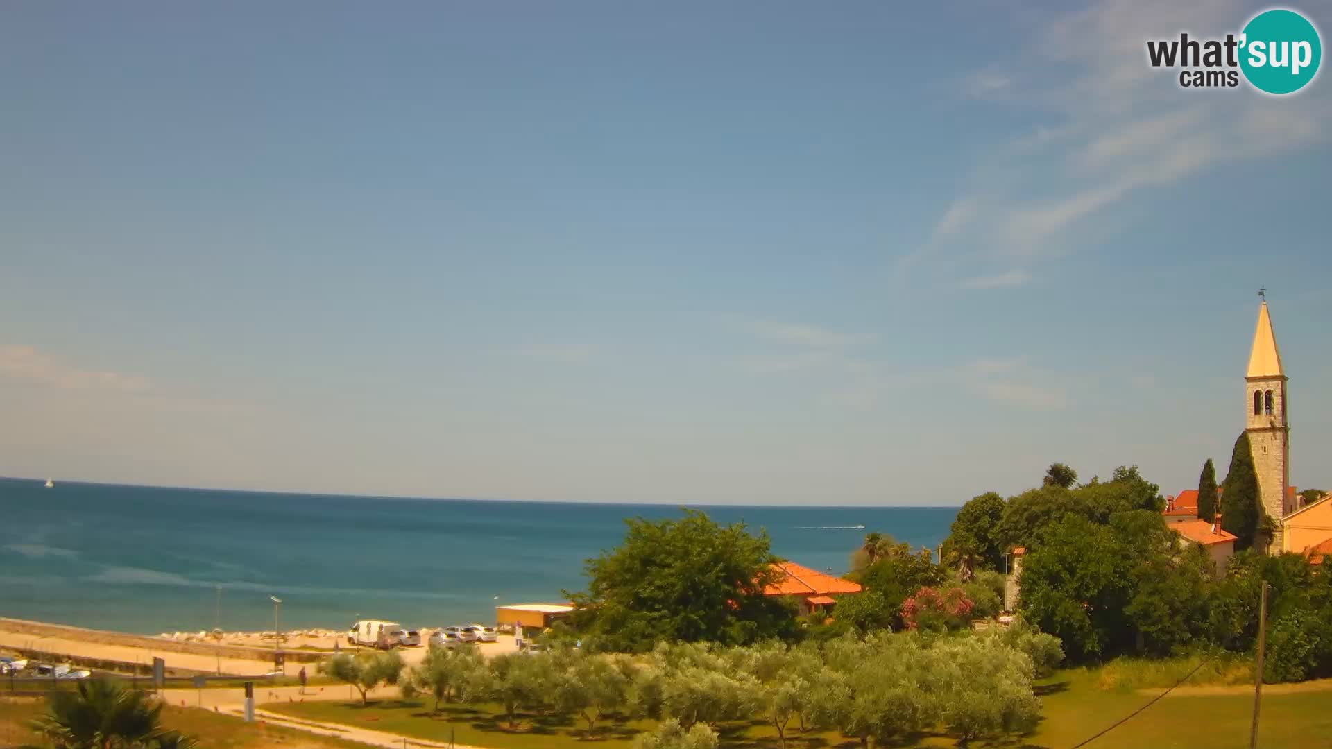 Umag Cámara web en vivo Lovrečica / San Lorenzo – Istria – Croacia