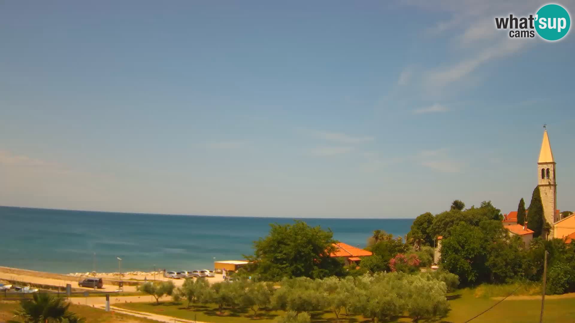 Umag Cámara web en vivo Lovrečica / San Lorenzo – Istria – Croacia