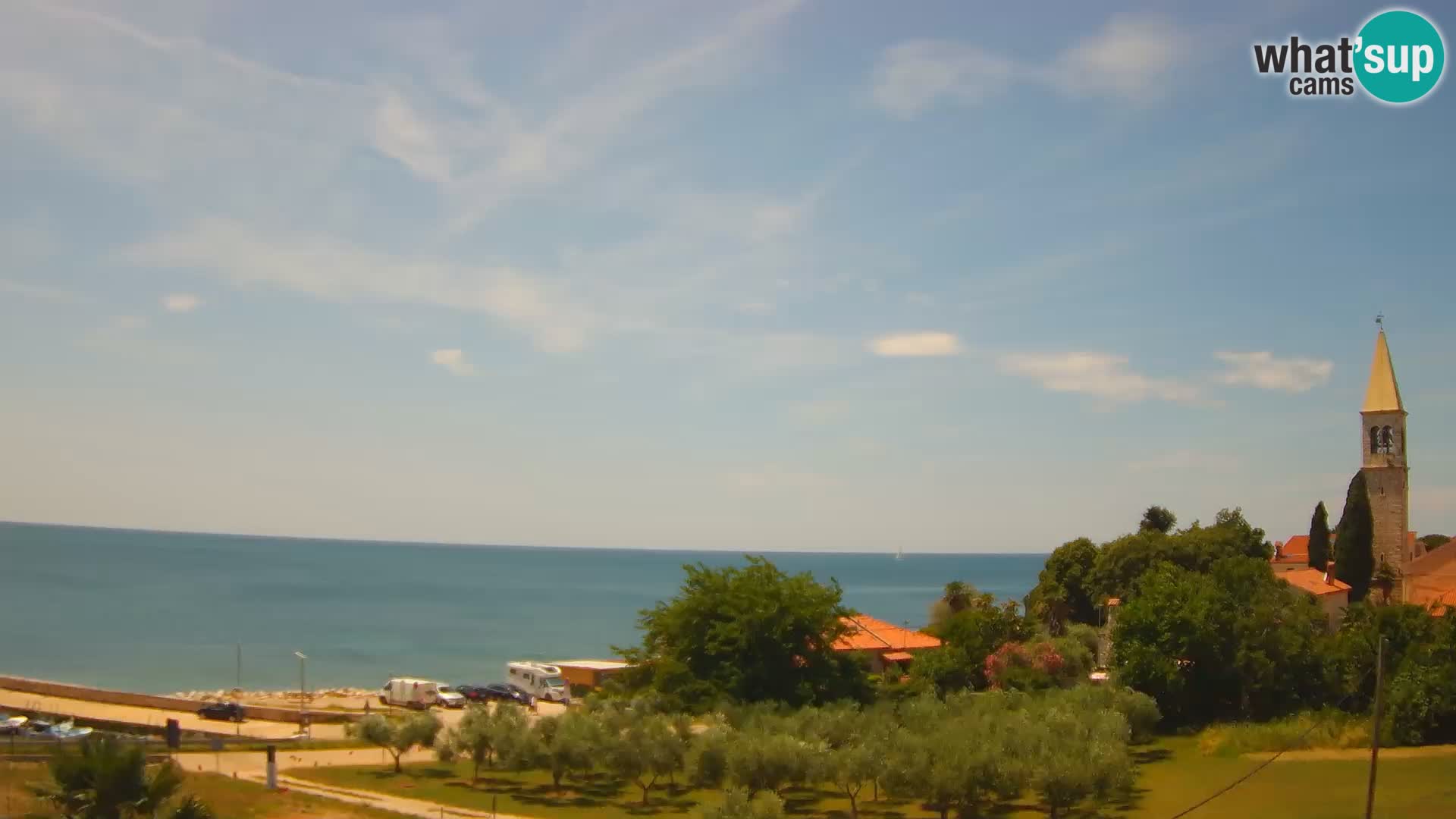 Umag Cámara web en vivo Lovrečica / San Lorenzo – Istria – Croacia