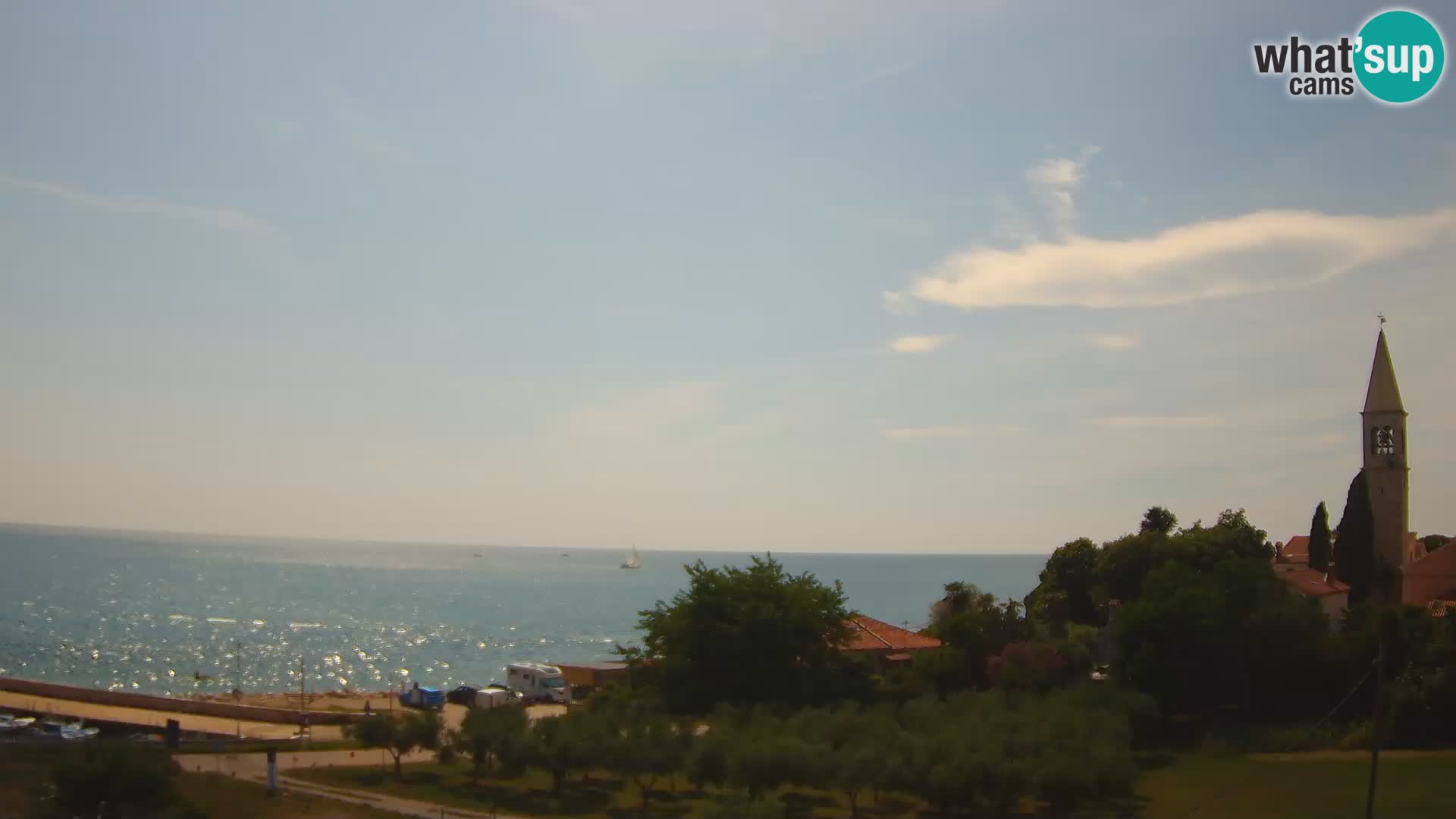 Umag Live webcam Lovrečica / San Lorenzo – Istria – Croatia