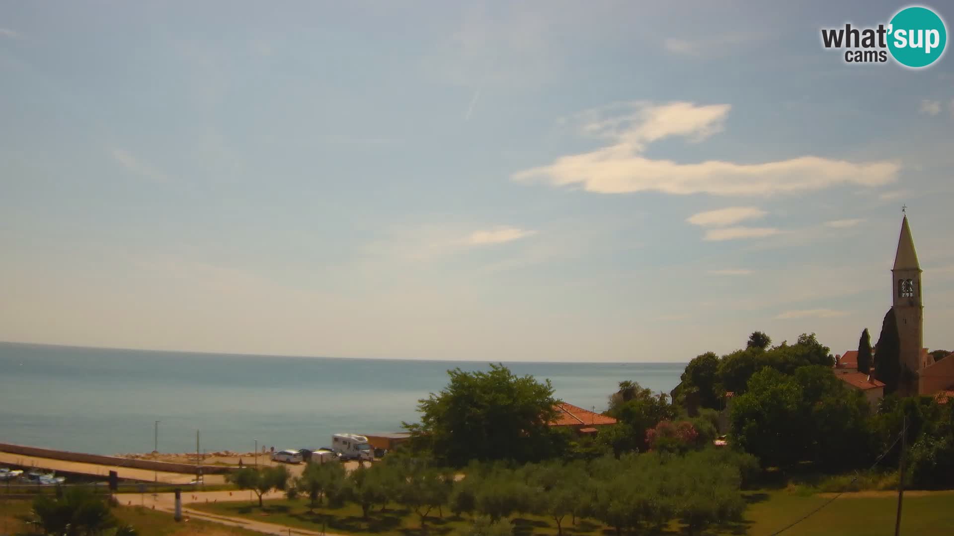 Umag Live webcam Lovrečica / San Lorenzo – Istria – Croatia