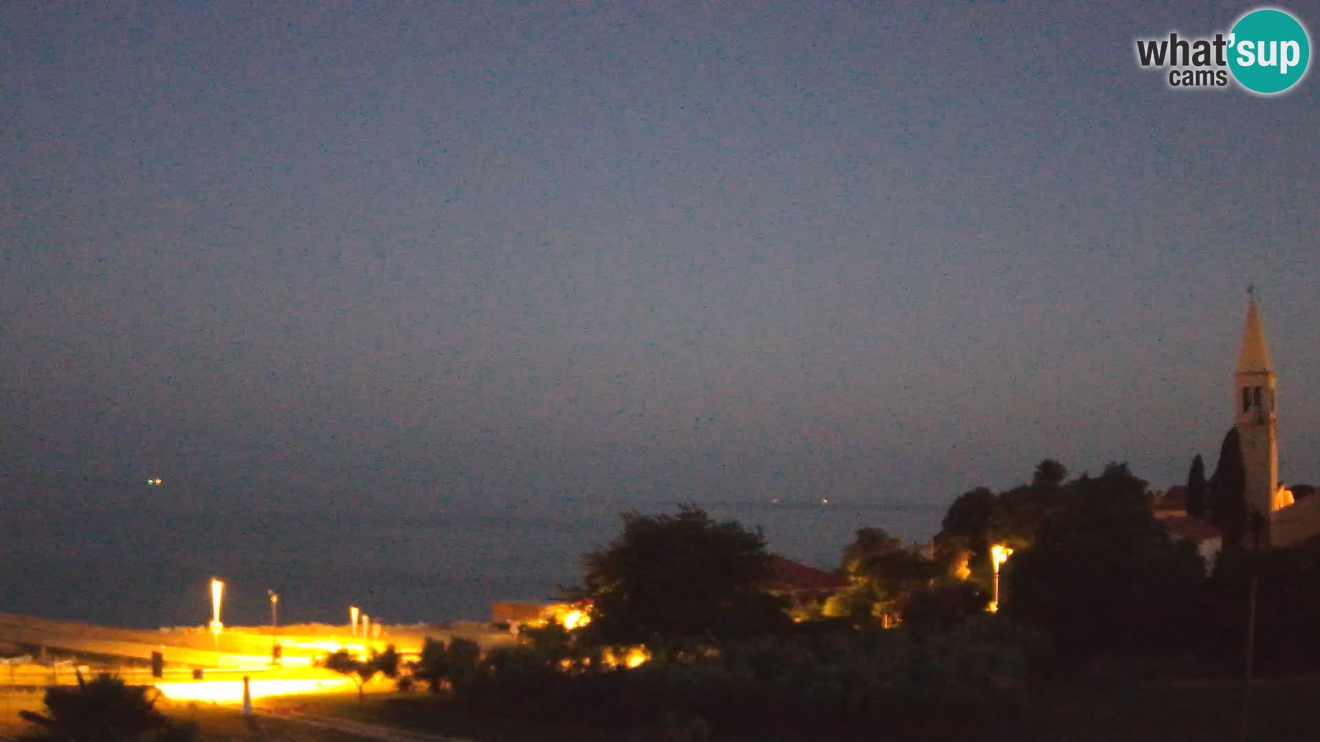 Umag Webcam en direct Lovrečica / San Lorenzo – Istrie – Croatie