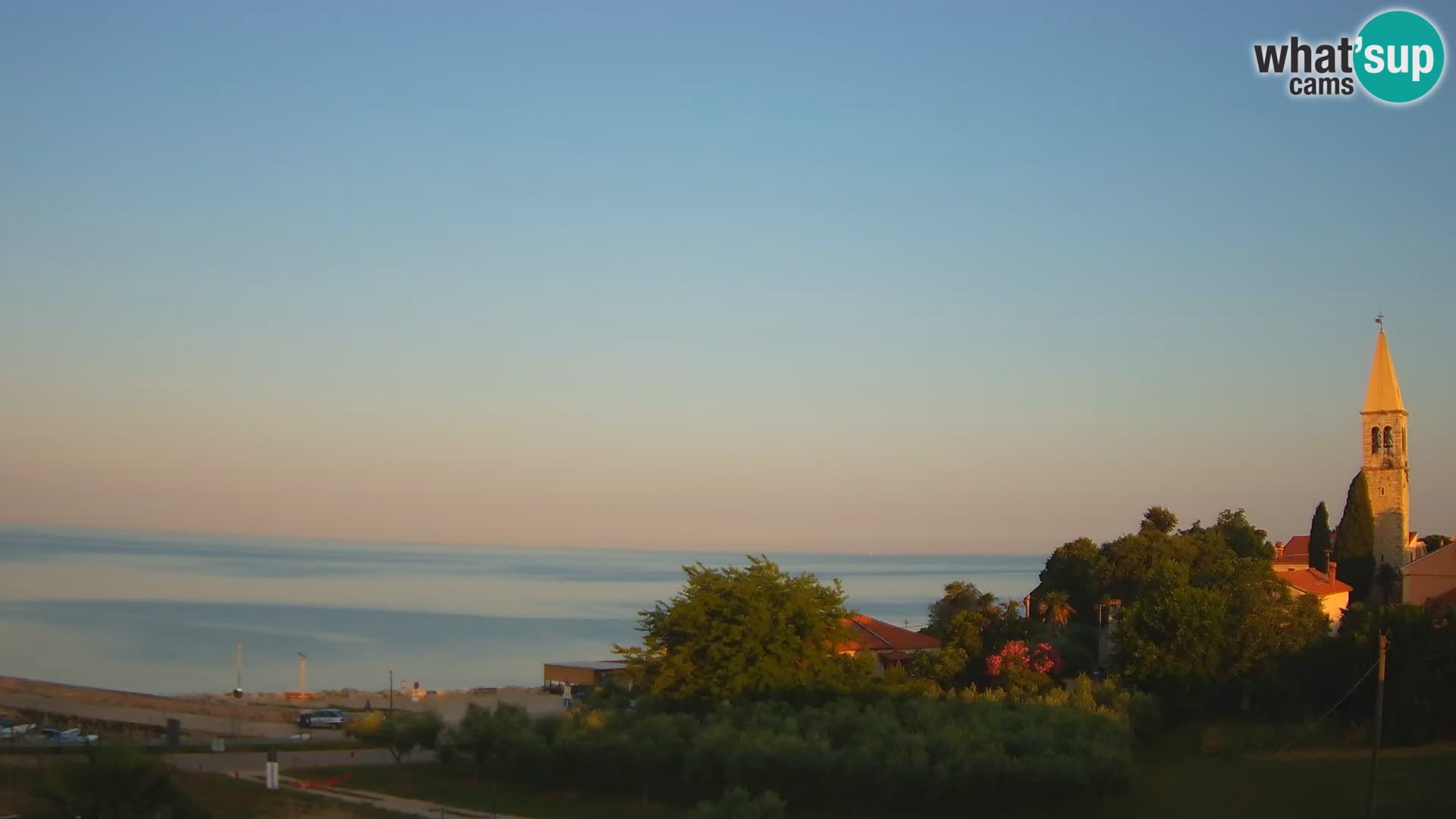 Umago Live webcam Lovrečica / San Lorenzo – Istria – Croazia