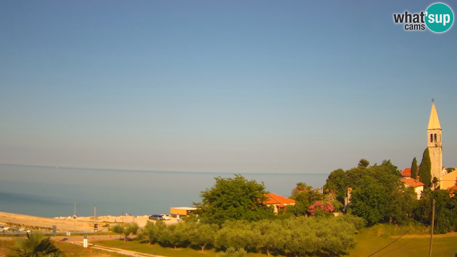 Umag Live Webcam Lovrečica / San Lorenzo – Istrien – Kroatien