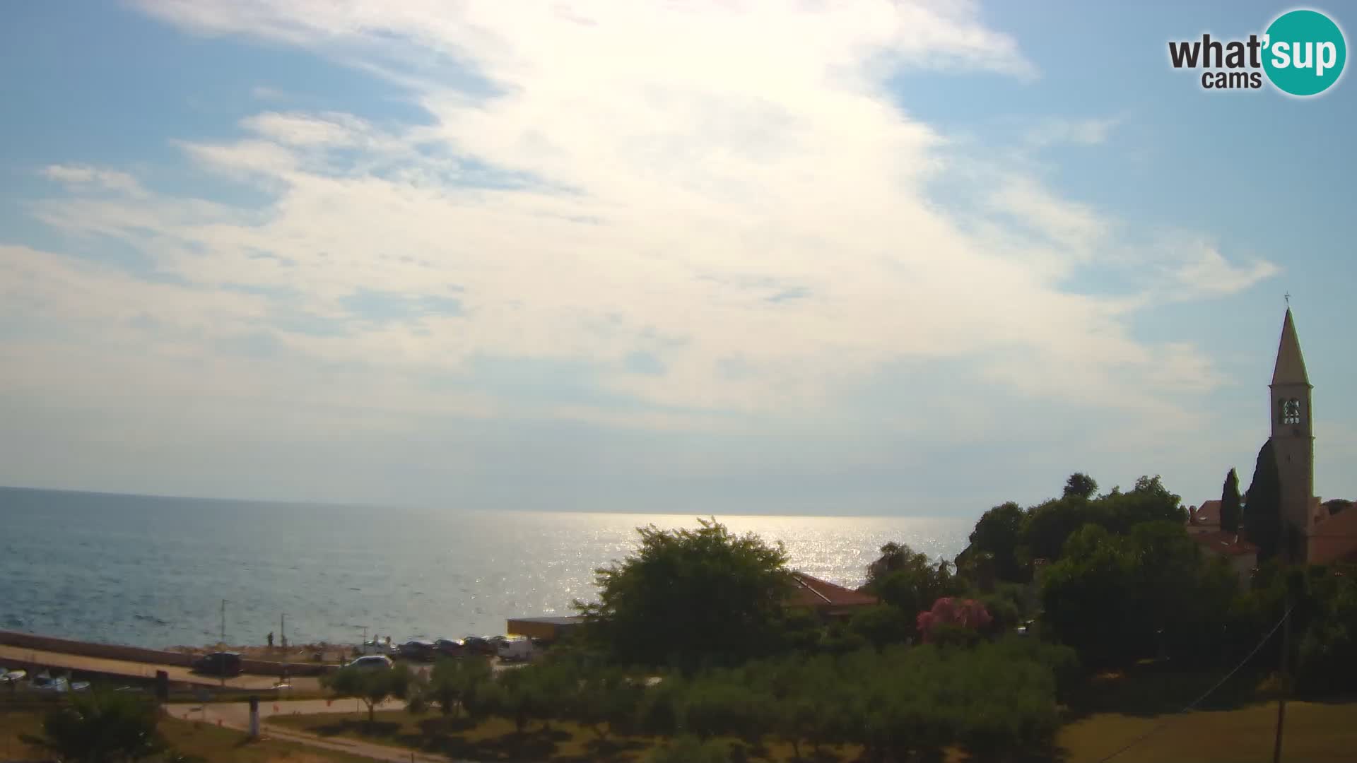 Umag spletna kamera Lovrečica – Istra – Hrvaška