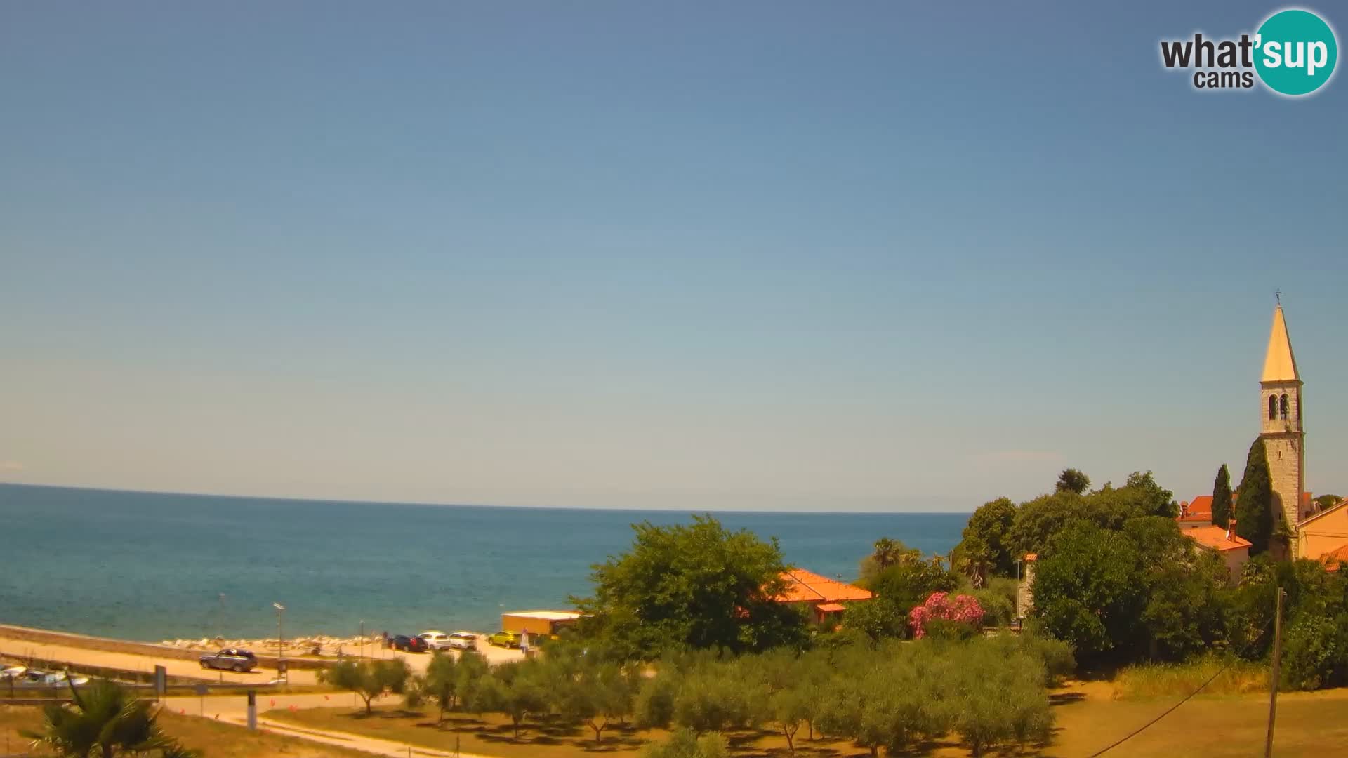 Umag Live webcam Lovrečica / San Lorenzo – Istria – Croatia