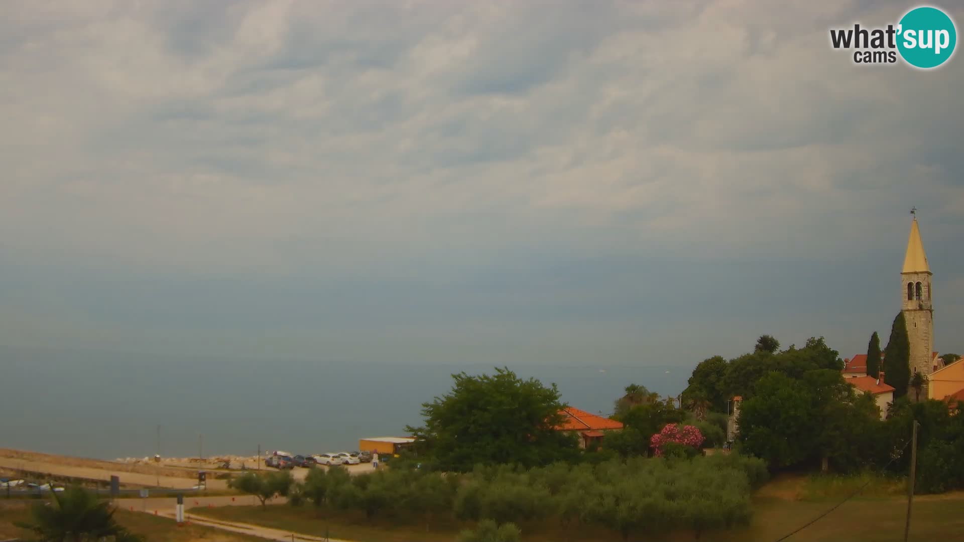 Umag Webcam uživo Lovrečica / San Lorenzo – Istra – Hrvatska