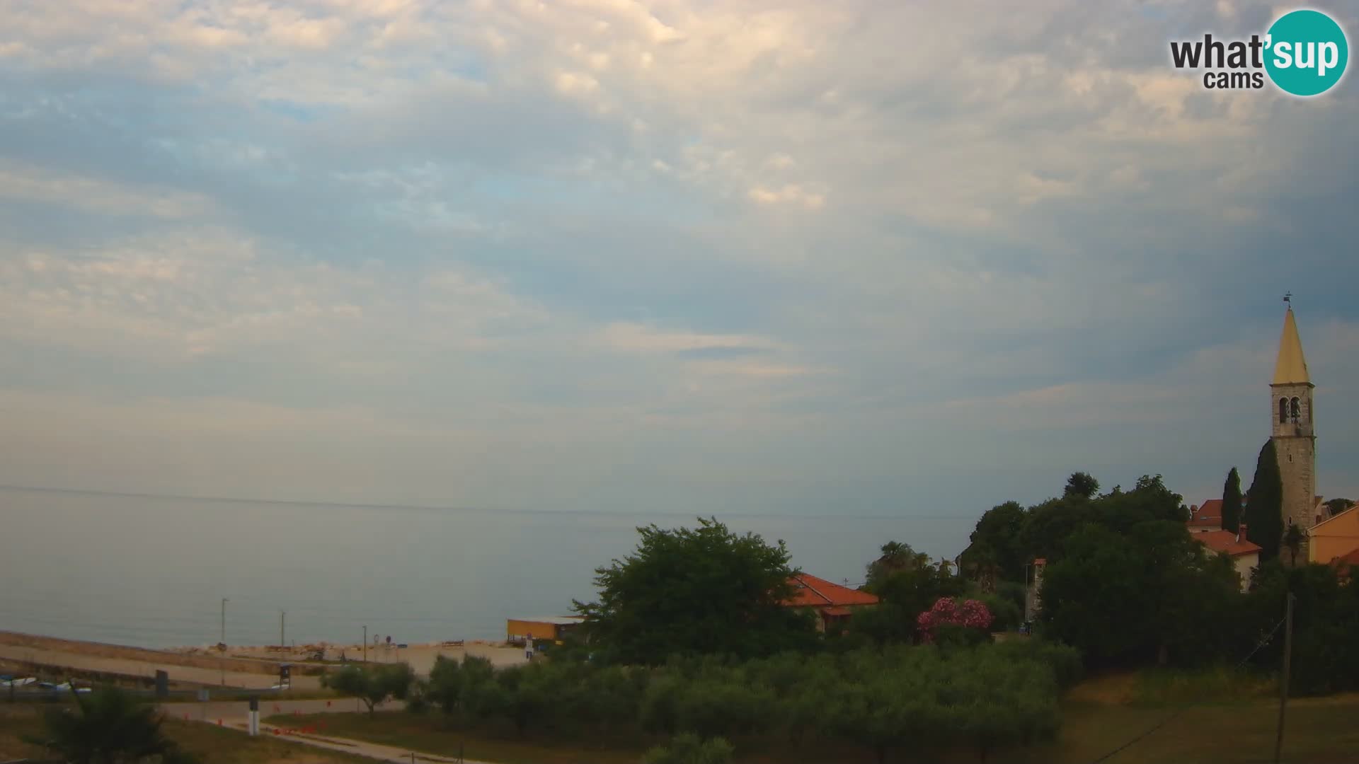 Umag spletna kamera Lovrečica – Istra – Hrvaška