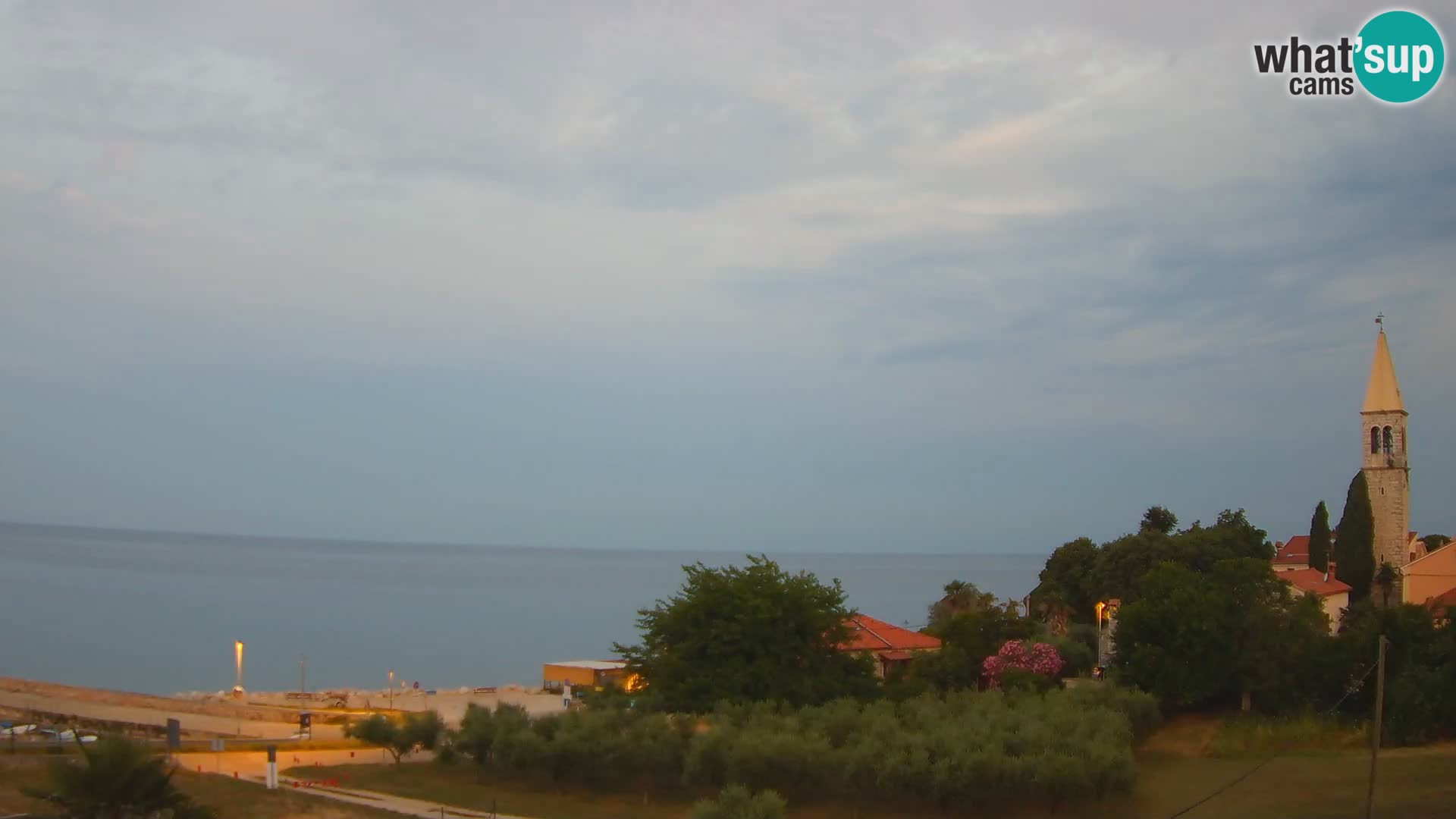 Umag spletna kamera Lovrečica – Istra – Hrvaška