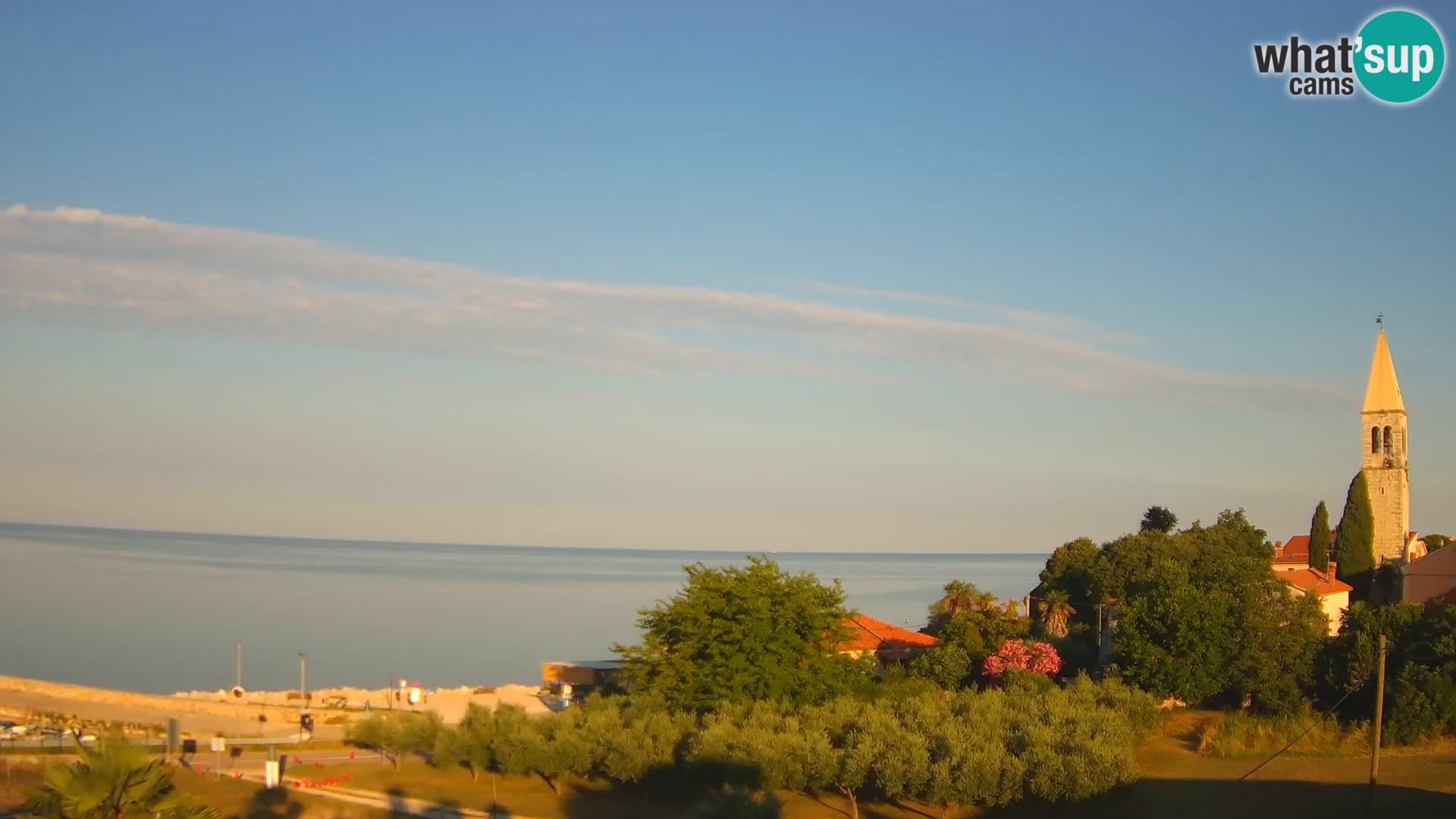 Umag Live webcam Lovrečica / San Lorenzo – Istria – Croatia