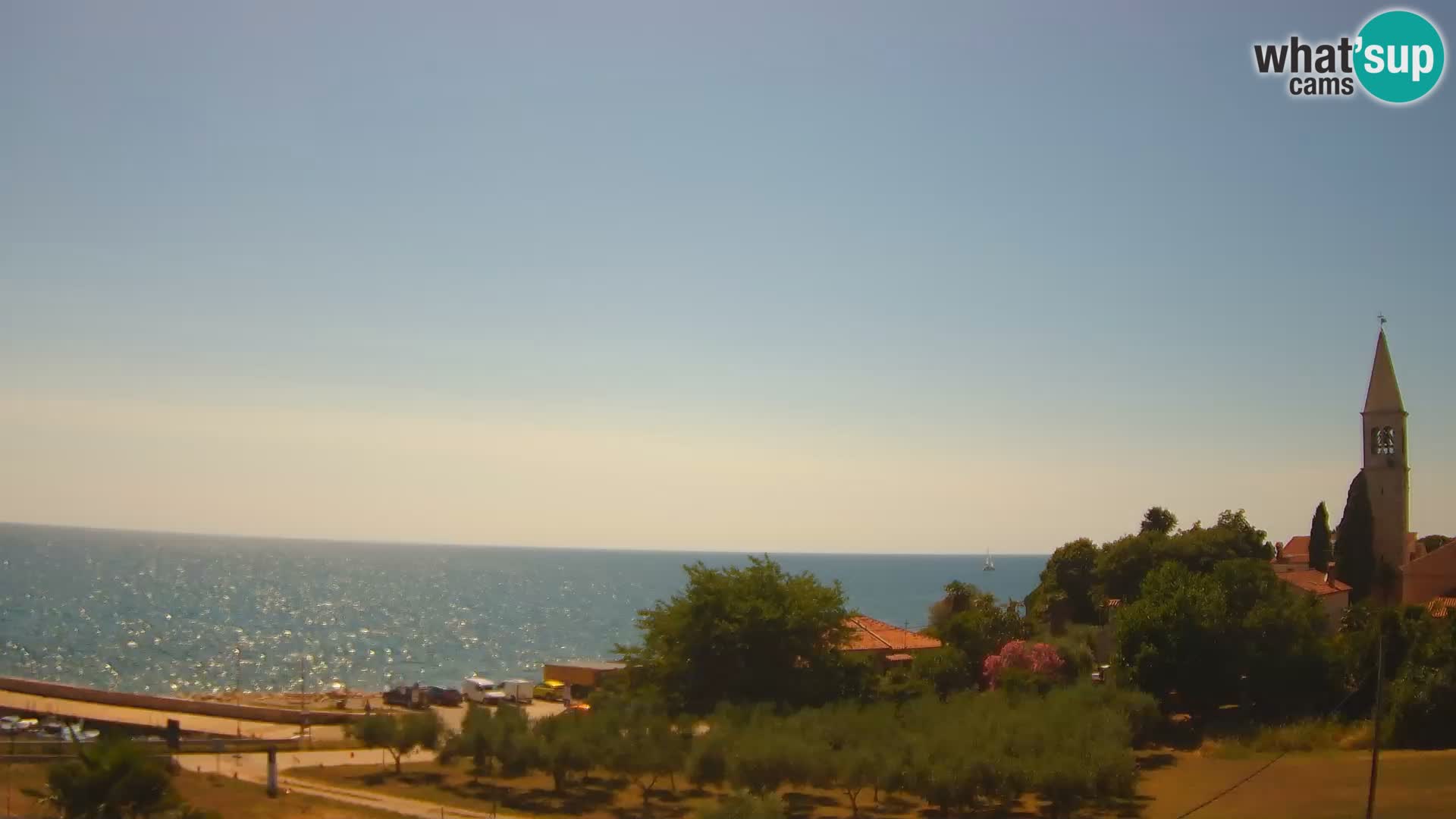 Umag Cámara web en vivo Lovrečica / San Lorenzo – Istria – Croacia