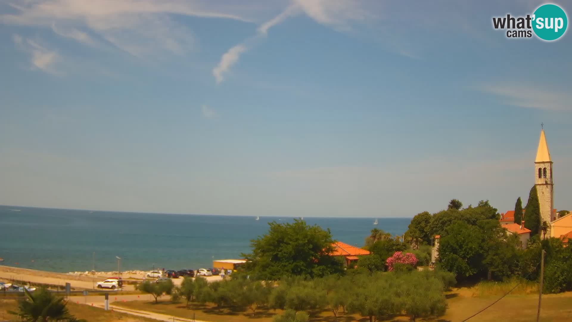 Umago Live webcam Lovrečica / San Lorenzo – Istria – Croazia