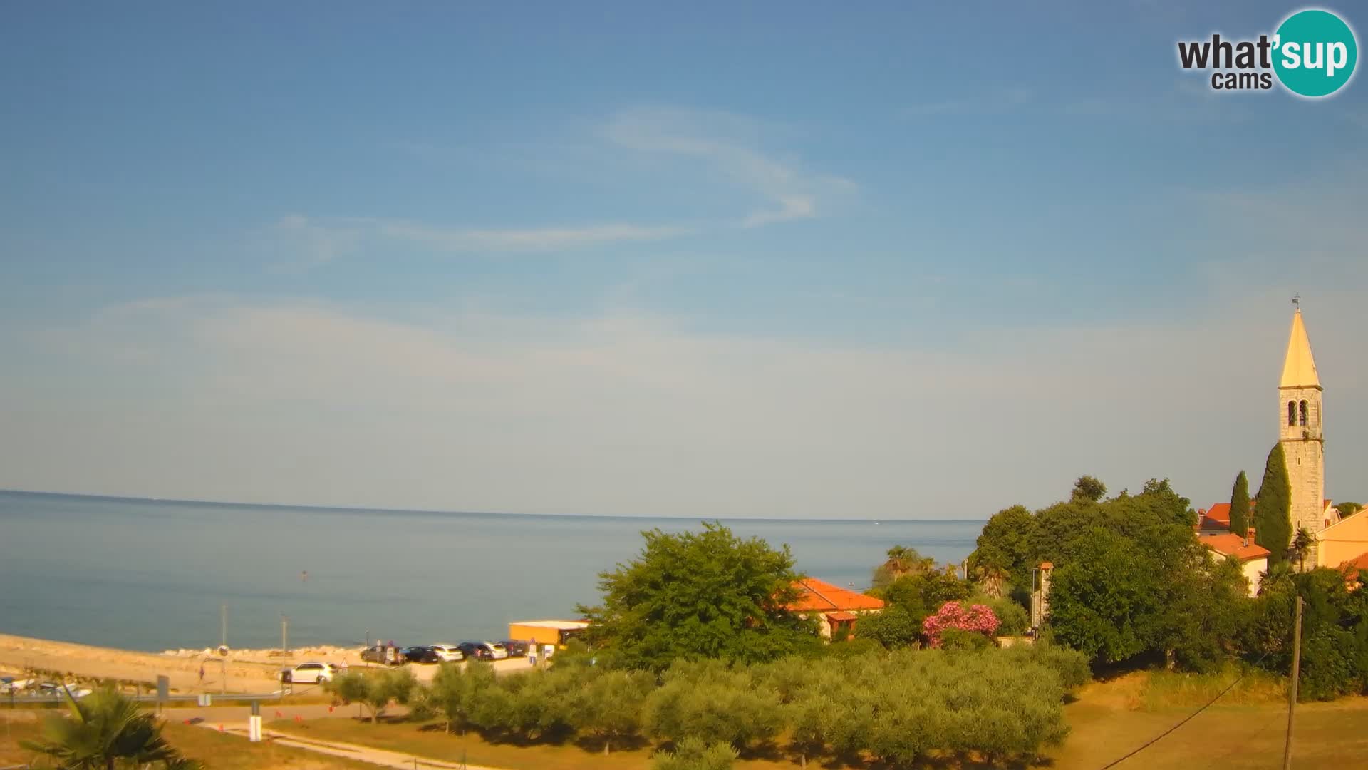 Umag Cámara web en vivo Lovrečica / San Lorenzo – Istria – Croacia