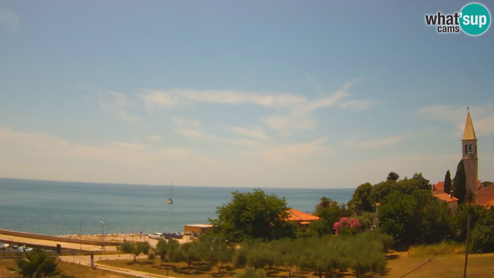 Umag Live webcam Lovrečica / San Lorenzo – Istria – Croatia
