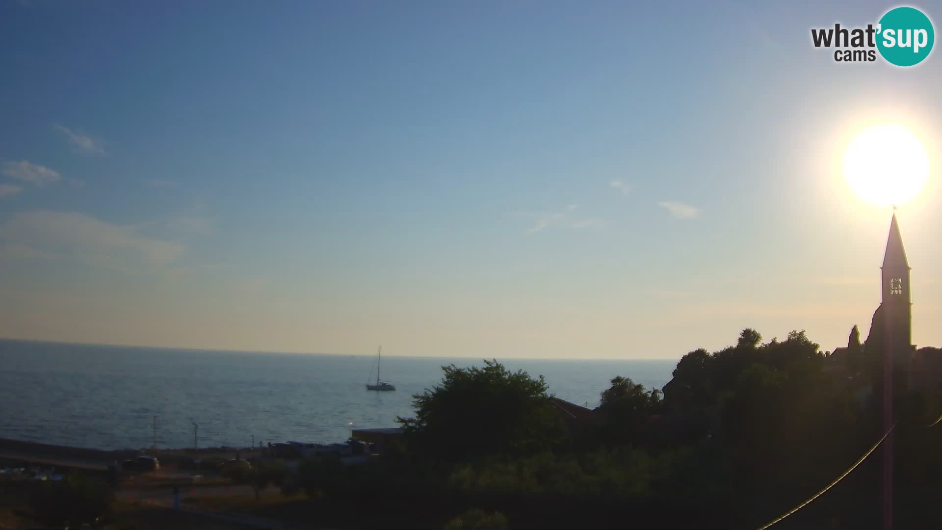 Umag Webcam uživo Lovrečica / San Lorenzo – Istra – Hrvatska