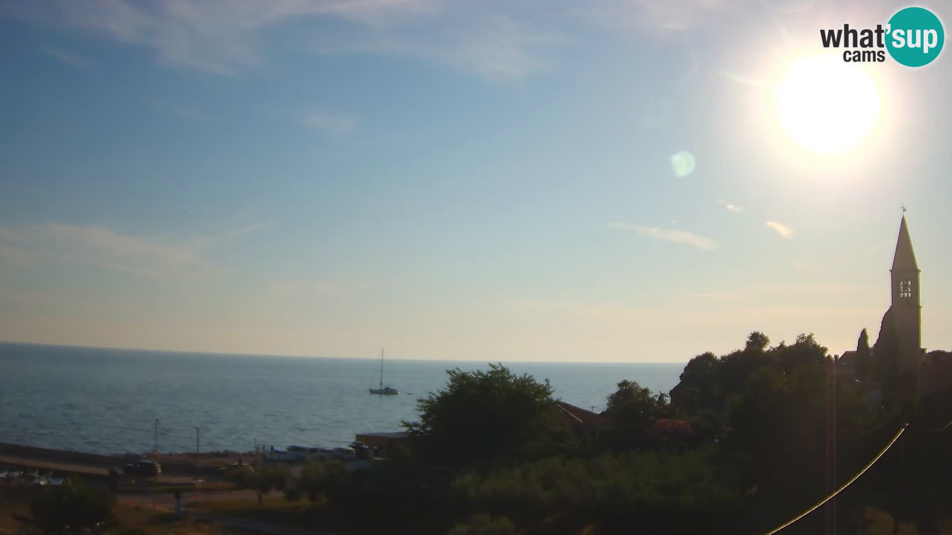 Umag spletna kamera Lovrečica – Istra – Hrvaška