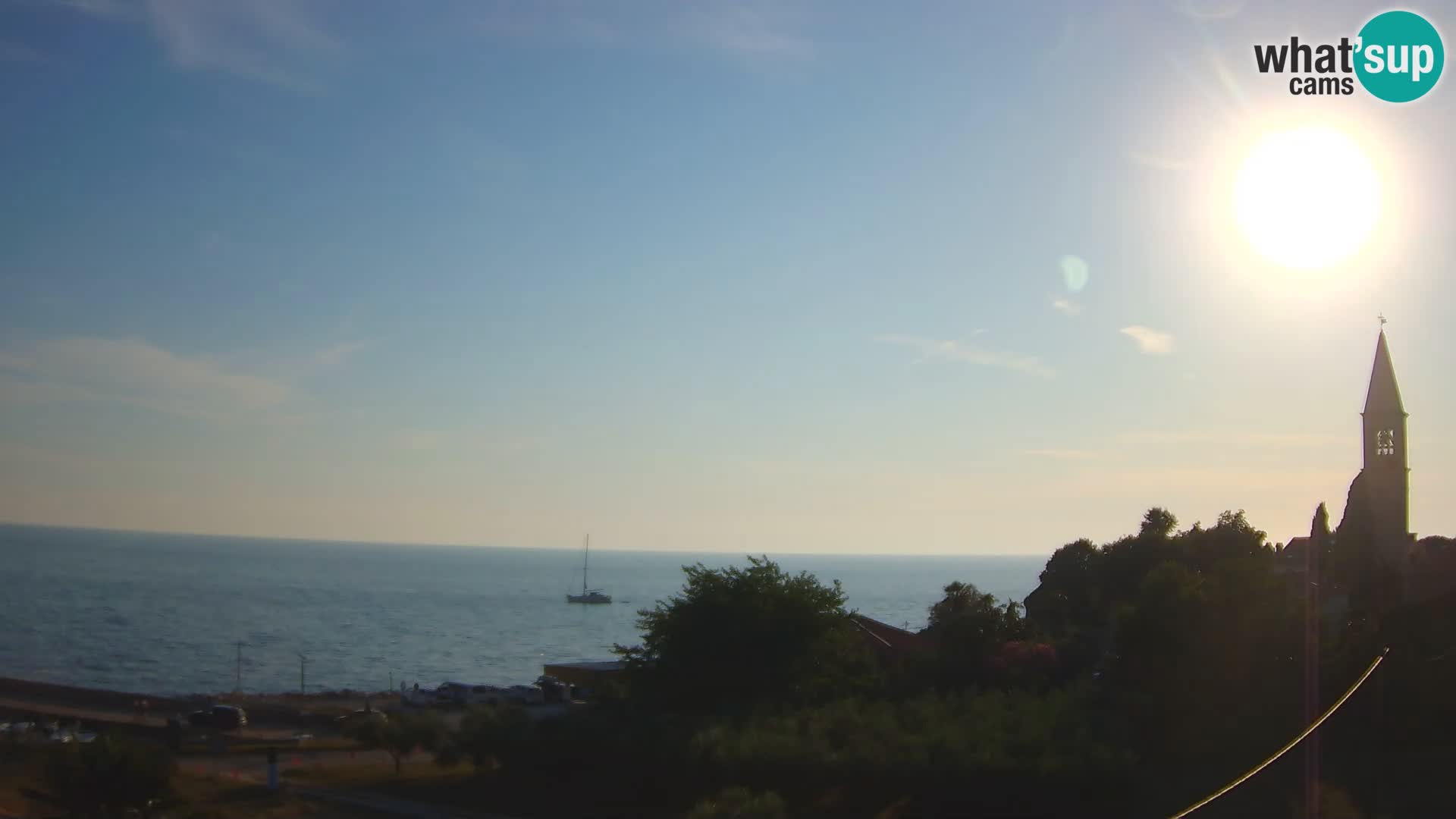 Umag Webcam uživo Lovrečica / San Lorenzo – Istra – Hrvatska