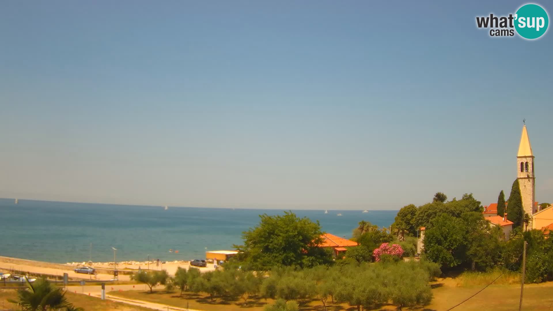 Umago Live webcam Lovrečica / San Lorenzo – Istria – Croazia