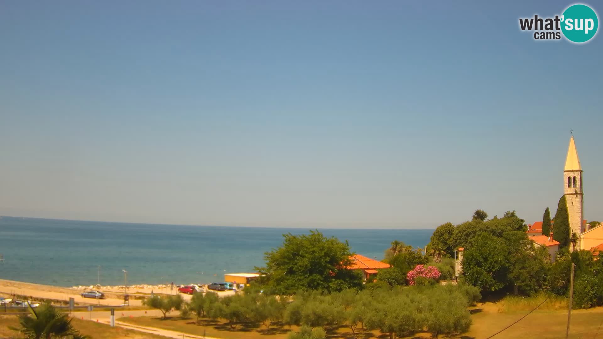 Umag Live webcam Lovrečica / San Lorenzo – Istria – Croatia
