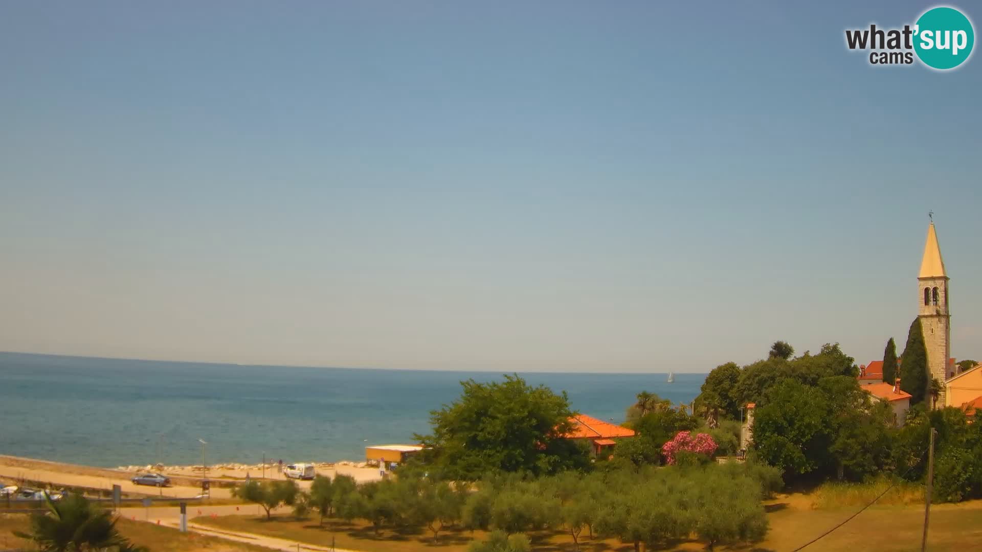 Umag Cámara web en vivo Lovrečica / San Lorenzo – Istria – Croacia