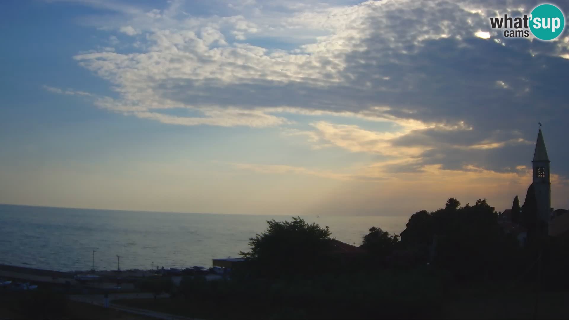 Umag Webcam en direct Lovrečica / San Lorenzo – Istrie – Croatie