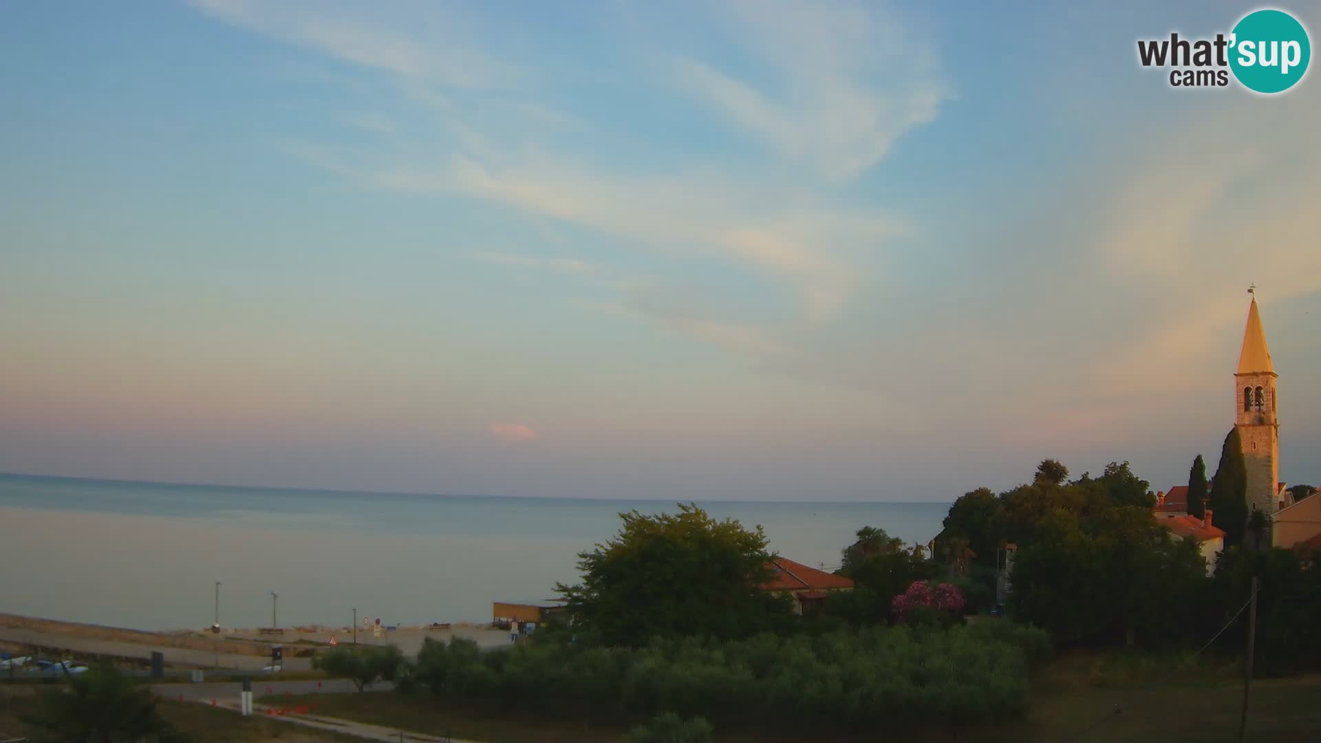 Umag Cámara web en vivo Lovrečica / San Lorenzo – Istria – Croacia