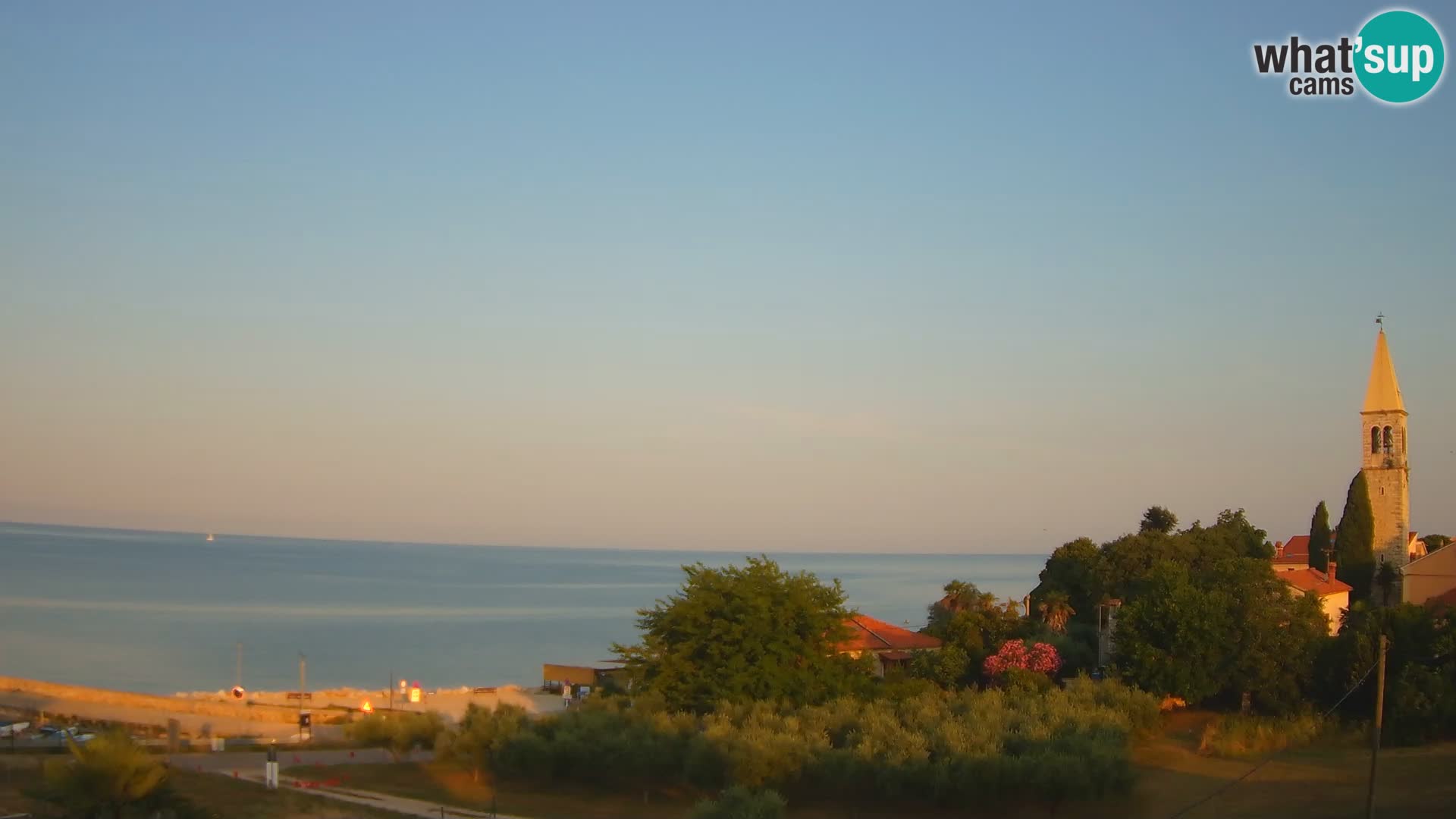 Umag Live webcam Lovrečica / San Lorenzo – Istria – Croatia