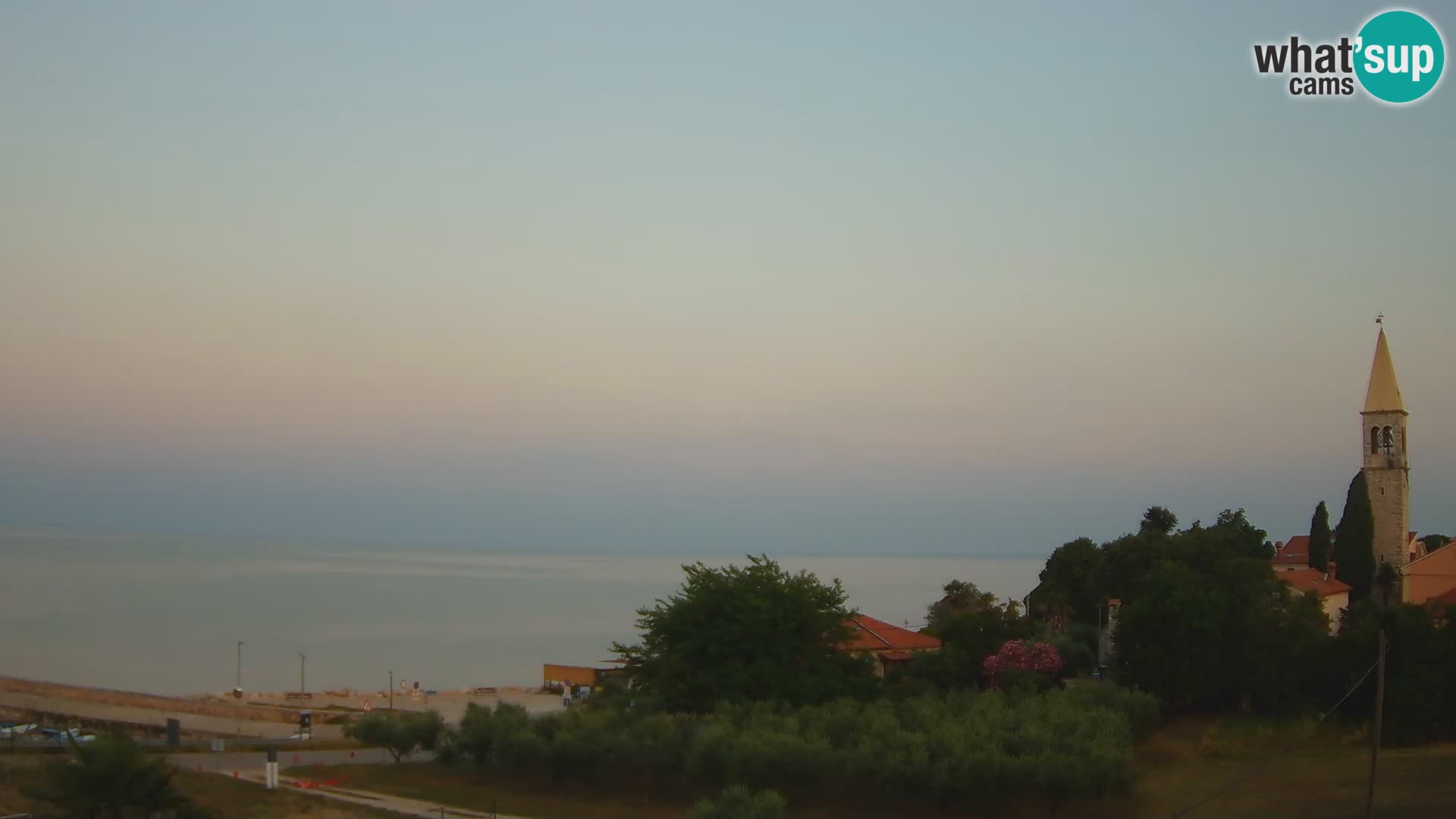 Umag Webcam en direct Lovrečica / San Lorenzo – Istrie – Croatie