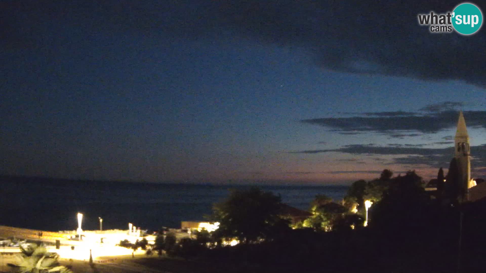 Umag spletna kamera Lovrečica – Istra – Hrvaška