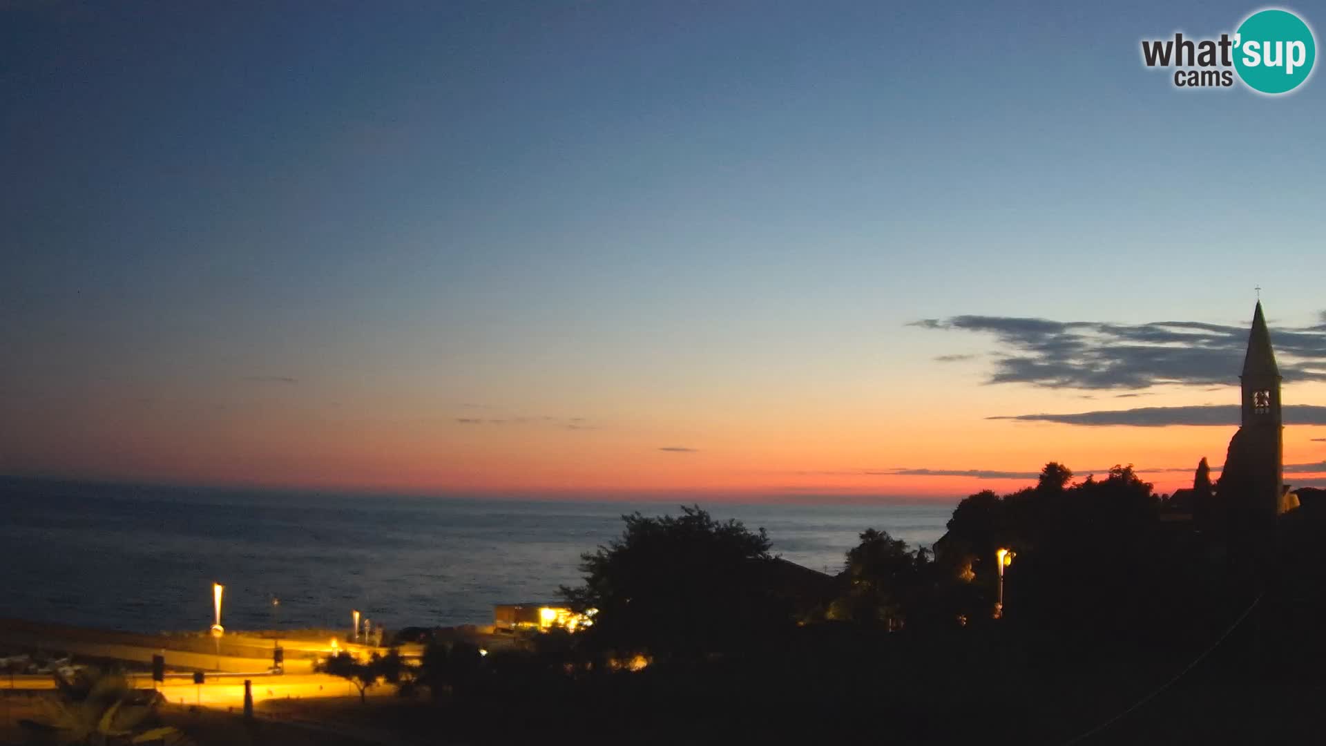Umag spletna kamera Lovrečica – Istra – Hrvaška