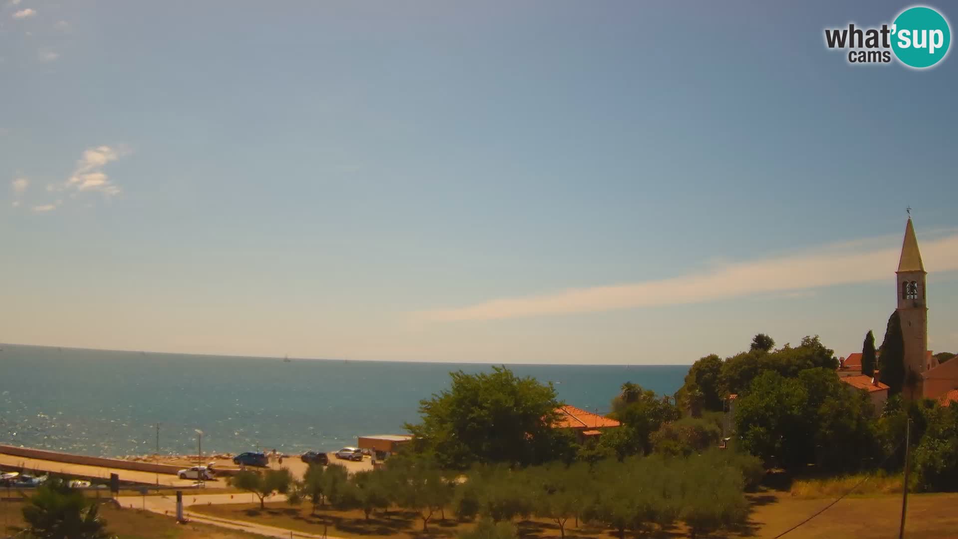 Umag Live webcam Lovrečica / San Lorenzo – Istria – Croatia