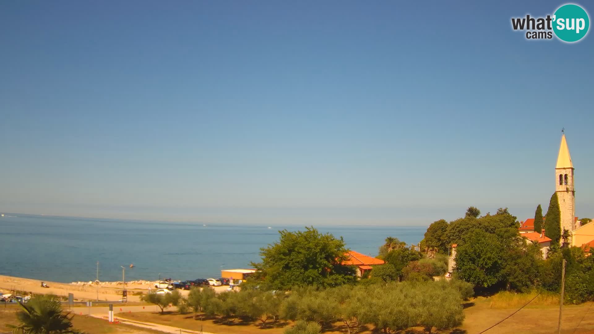 Umag Cámara web en vivo Lovrečica / San Lorenzo – Istria – Croacia
