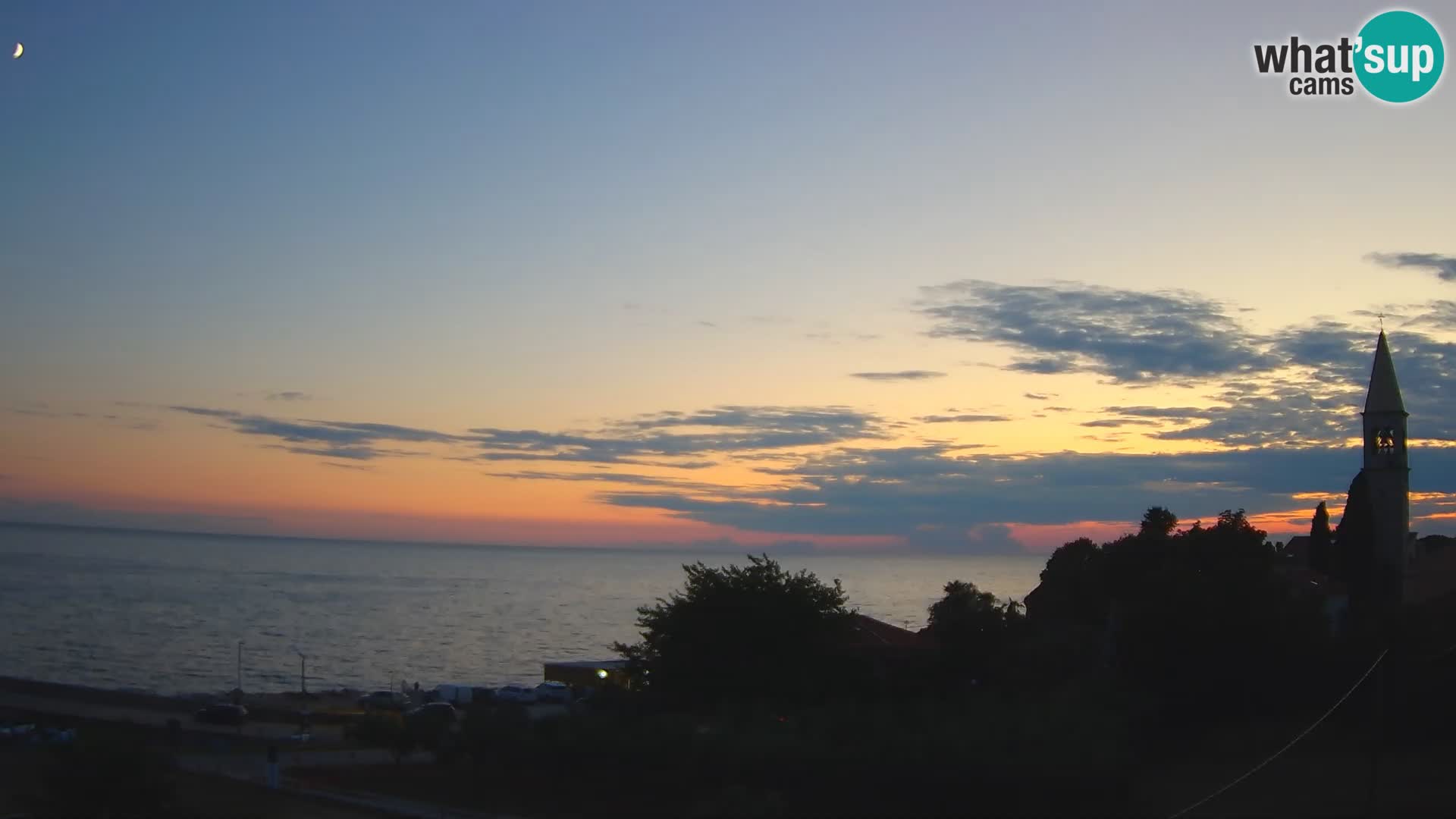Umag Webcam uživo Lovrečica / San Lorenzo – Istra – Hrvatska