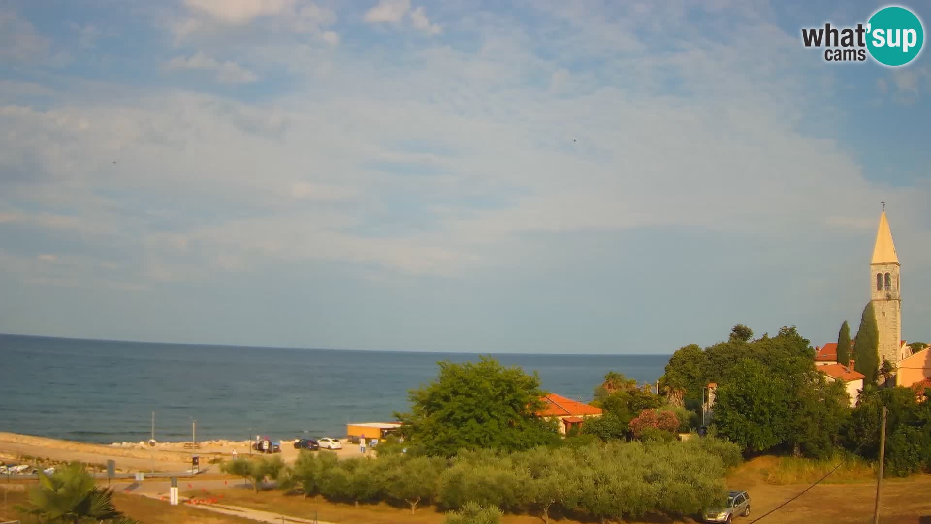 Umag Live webcam Lovrečica / San Lorenzo – Istria – Croatia