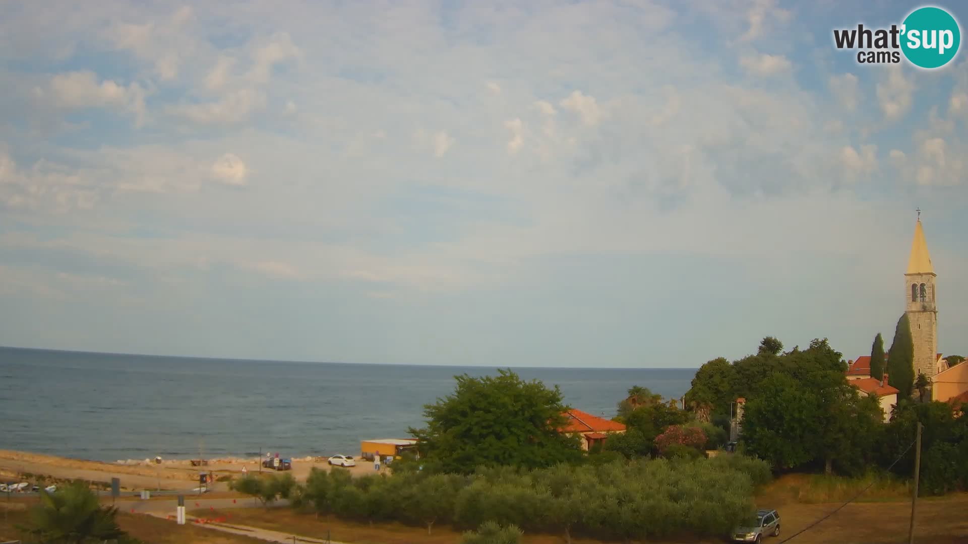 Umag Webcam en direct Lovrečica / San Lorenzo – Istrie – Croatie