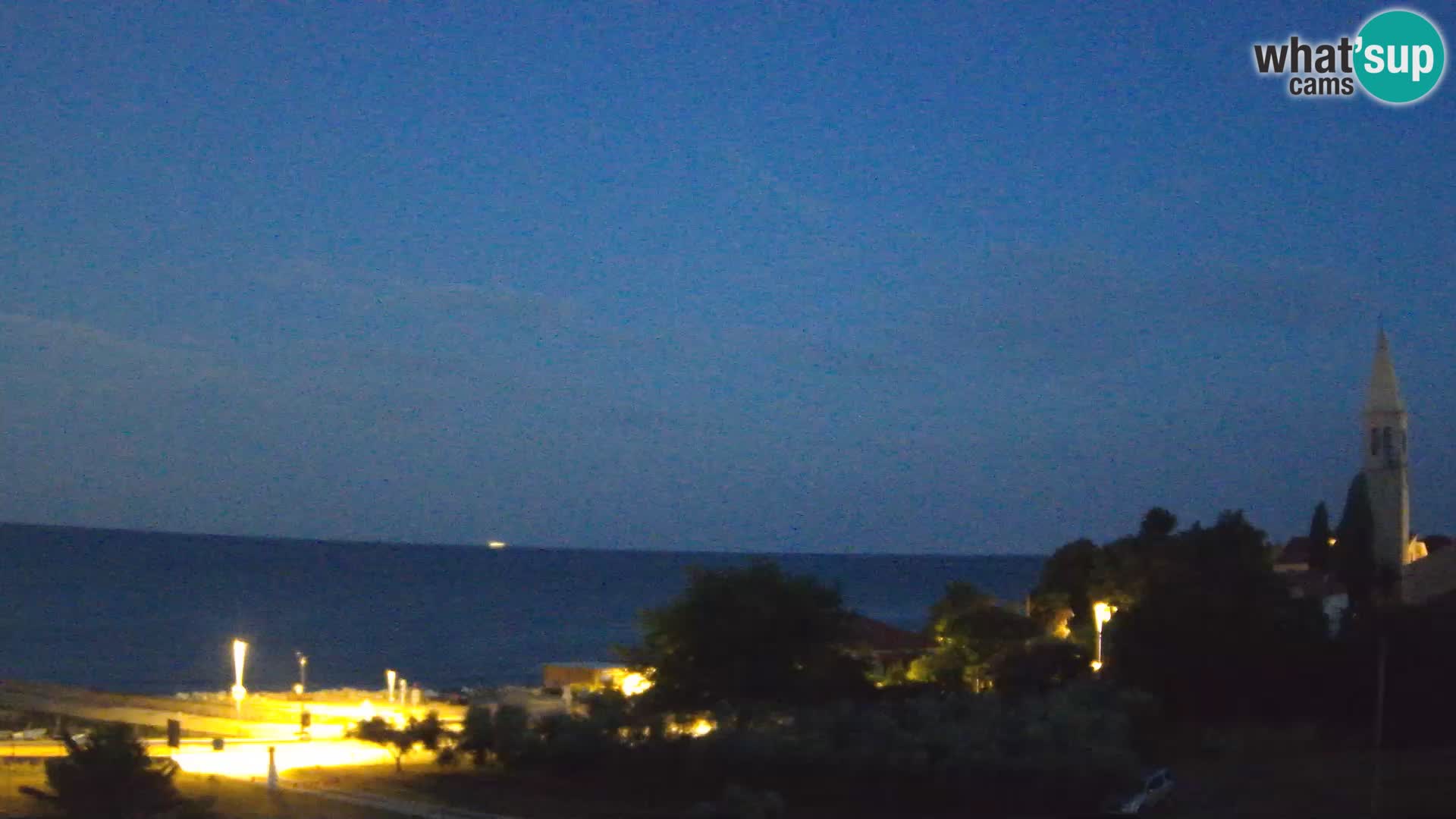 Umag Webcam uživo Lovrečica / San Lorenzo – Istra – Hrvatska