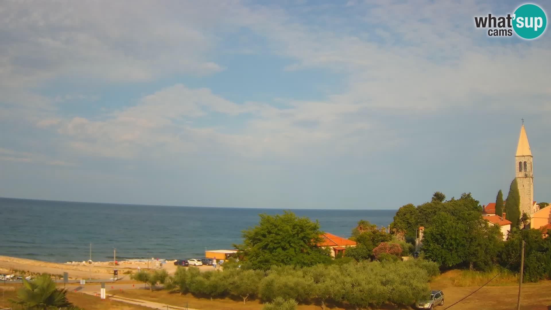Umag spletna kamera Lovrečica – Istra – Hrvaška