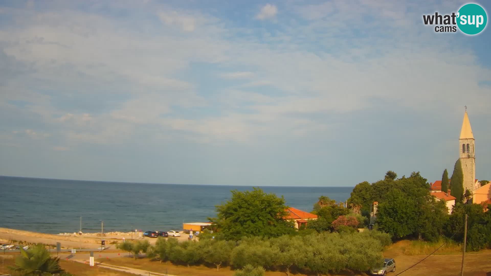 Umag Live Webcam Lovrečica / San Lorenzo – Istrien – Kroatien
