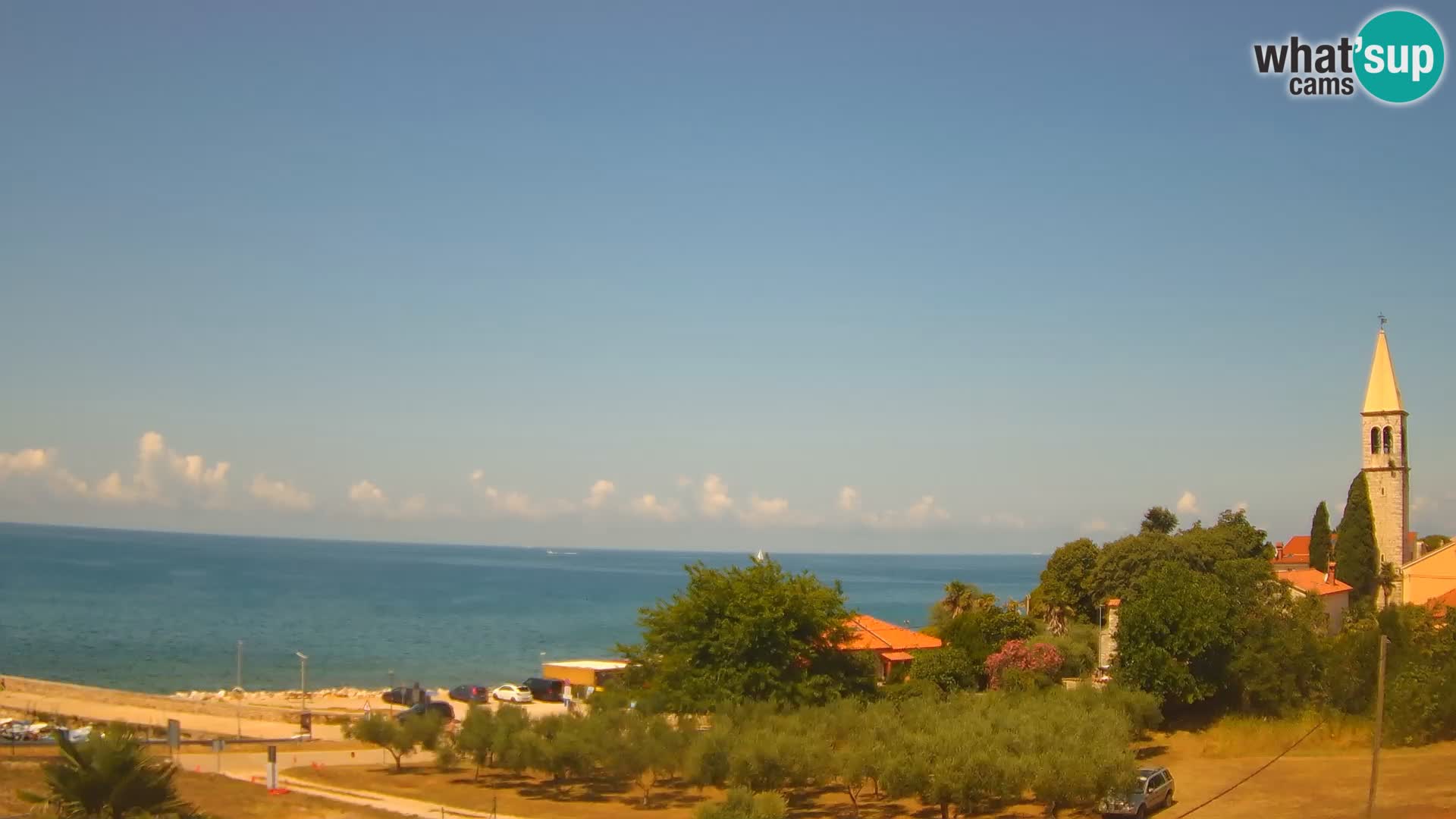 Umag Cámara web en vivo Lovrečica / San Lorenzo – Istria – Croacia
