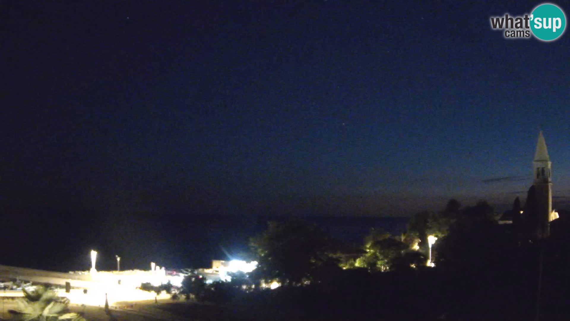 Umag Webcam en direct Lovrečica / San Lorenzo – Istrie – Croatie