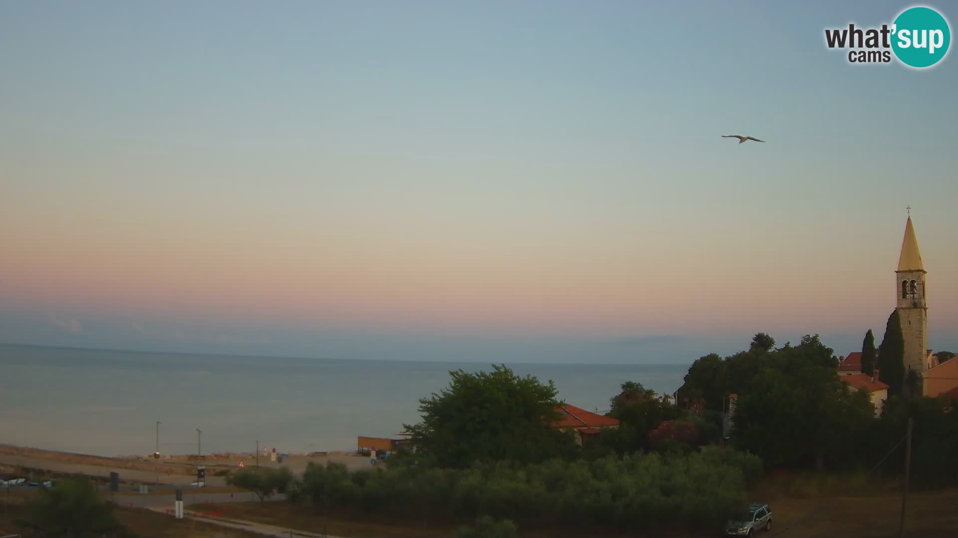 Umag Webcam uživo Lovrečica / San Lorenzo – Istra – Hrvatska