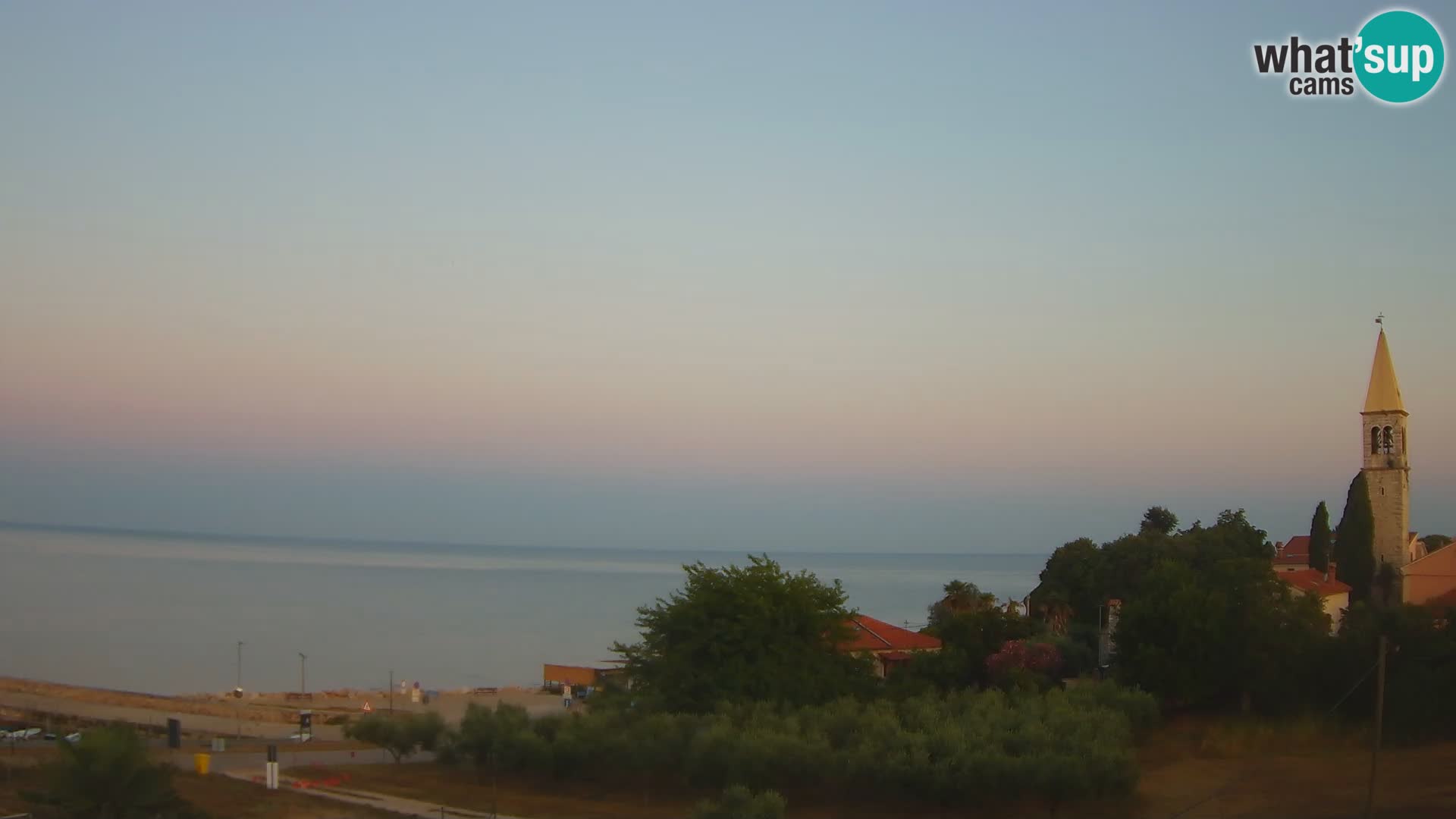 Umag Webcam en direct Lovrečica / San Lorenzo – Istrie – Croatie