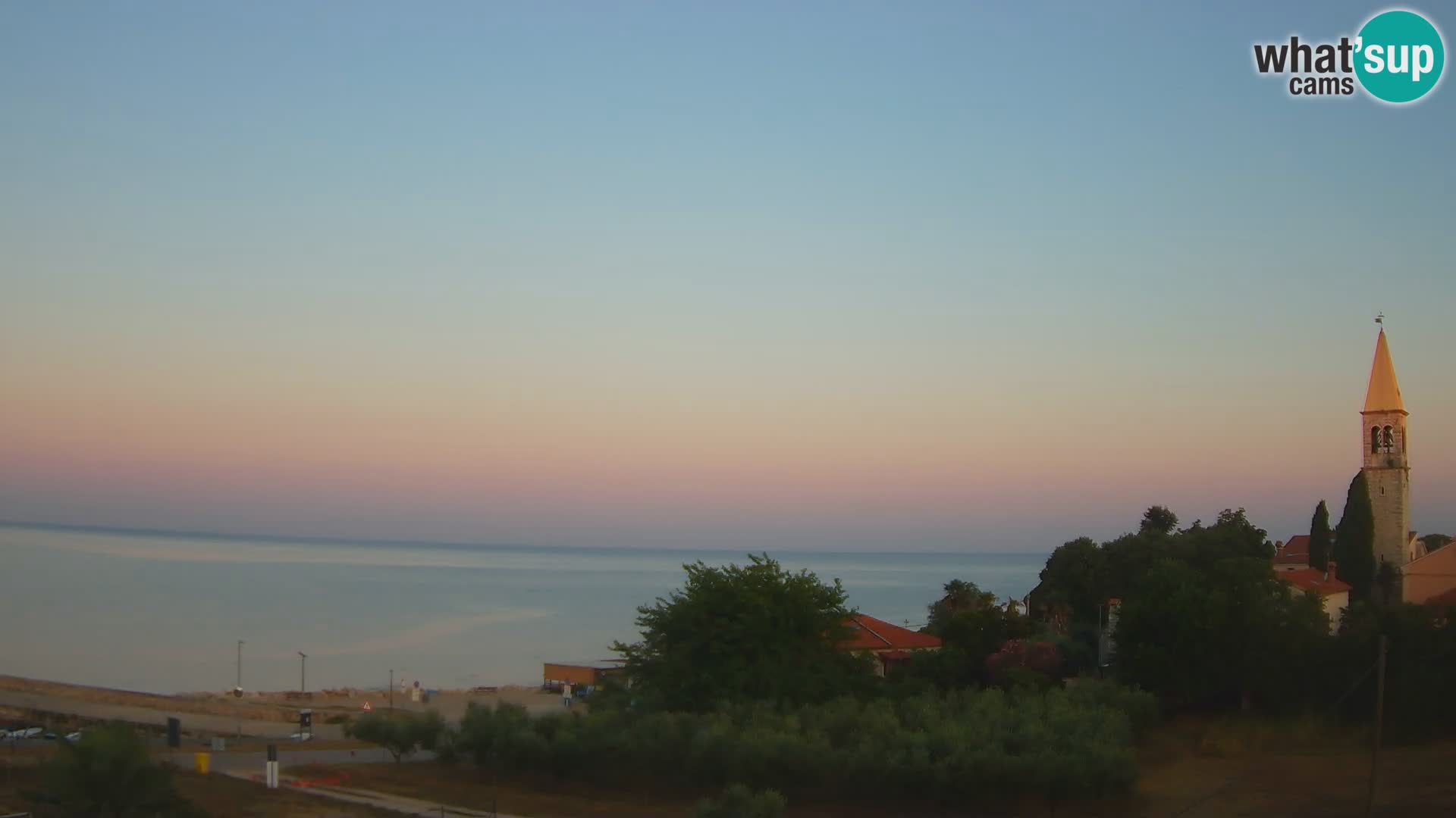 Umag Webcam en direct Lovrečica / San Lorenzo – Istrie – Croatie
