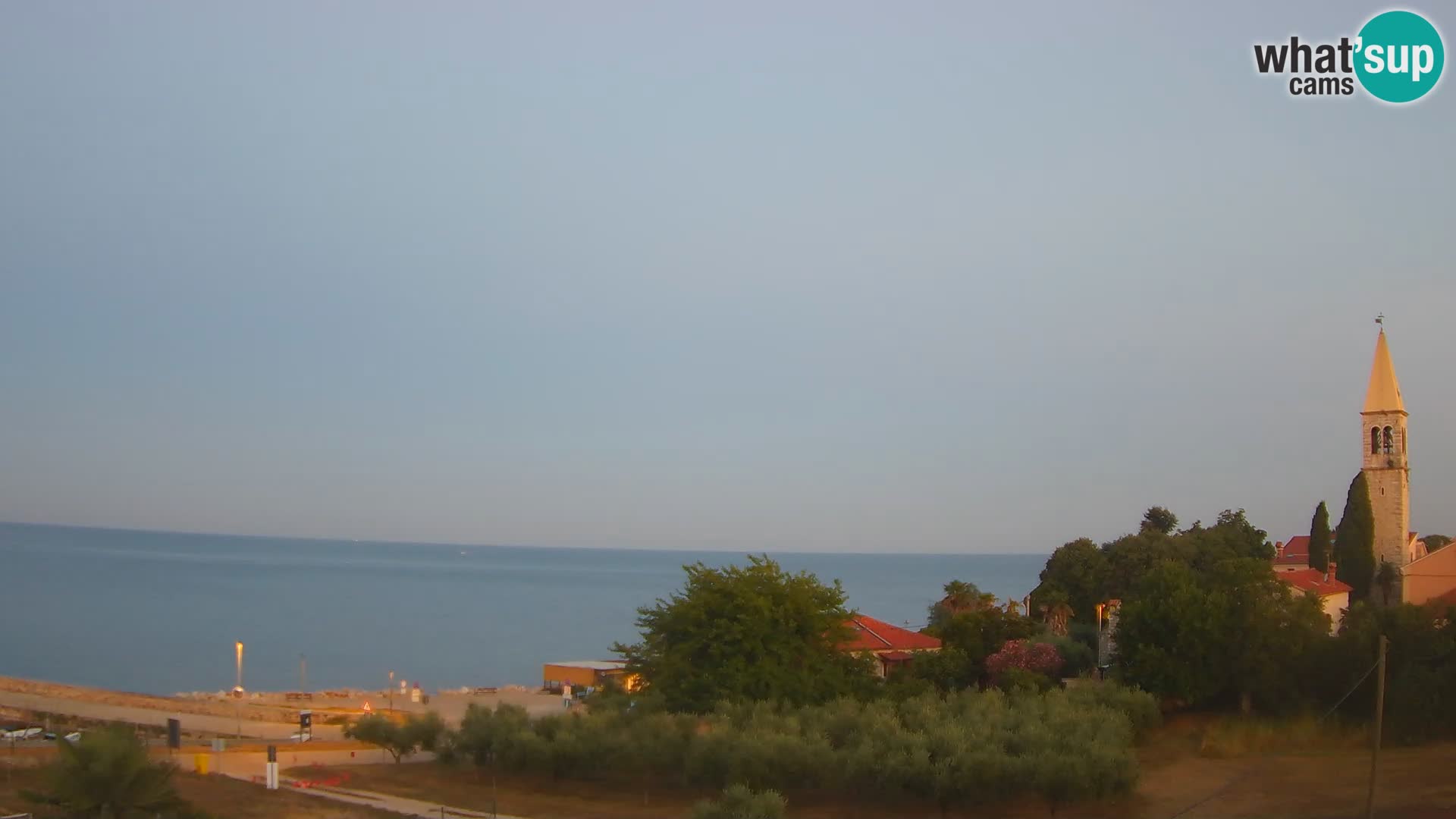 Umag Webcam uživo Lovrečica / San Lorenzo – Istra – Hrvatska